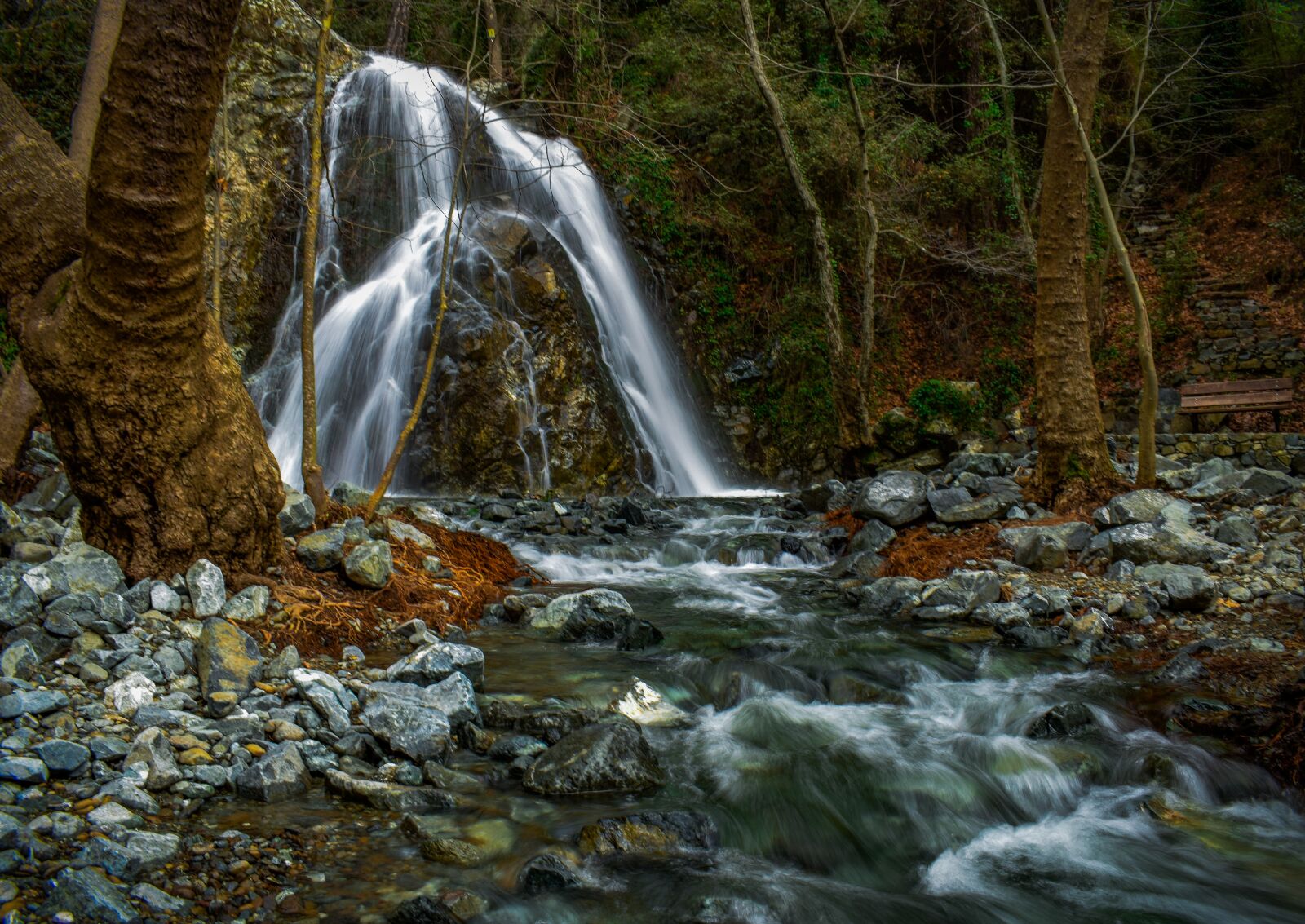 Nikon D3300 sample photo. Waterfall, water, nature photography