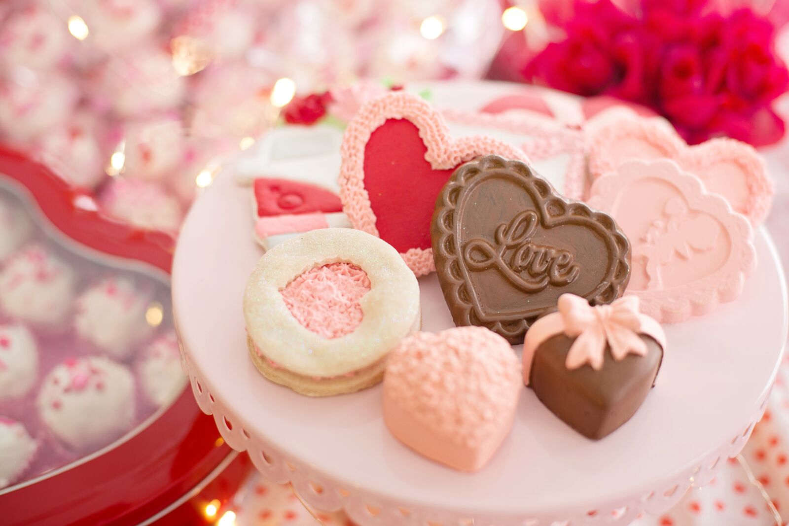 Canon EF 50mm F1.4 USM sample photo. Valentine's day, valentine, sweets photography