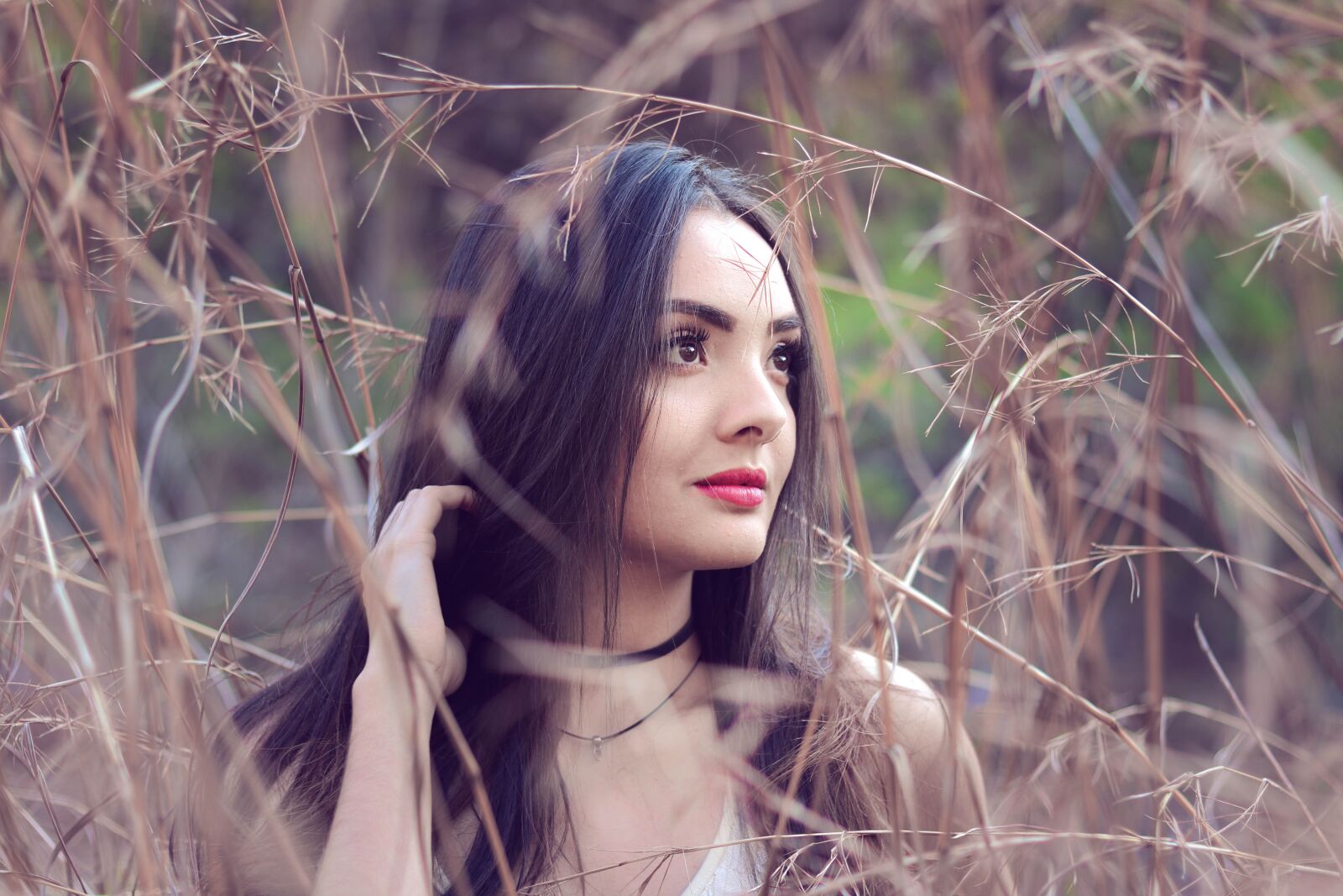 Canon EOS 750D (EOS Rebel T6i / EOS Kiss X8i) sample photo. Nature, woman, beauty photography