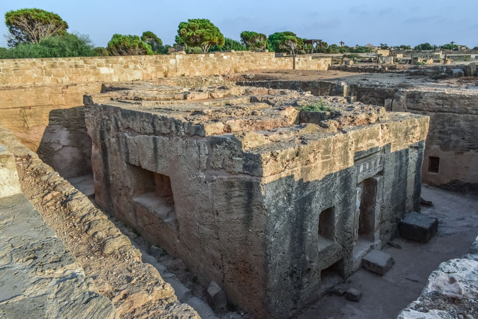 Nikon D3300 sample photo. Cyprus, paphos, tombs of photography