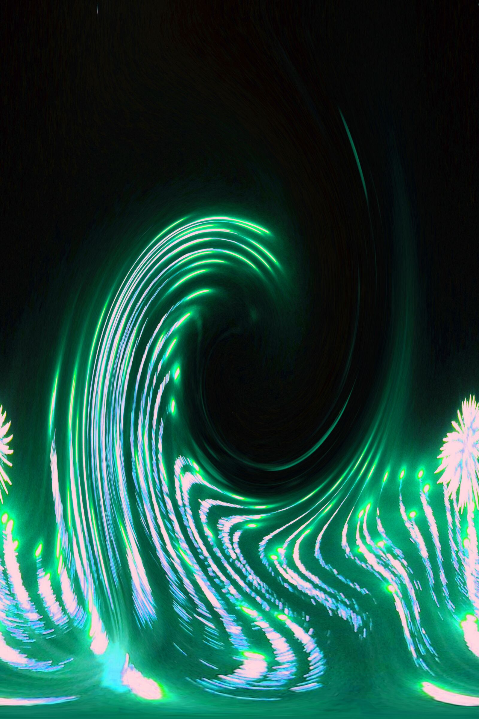 Canon EOS 550D (EOS Rebel T2i / EOS Kiss X4) sample photo. Digital art, wave, green photography
