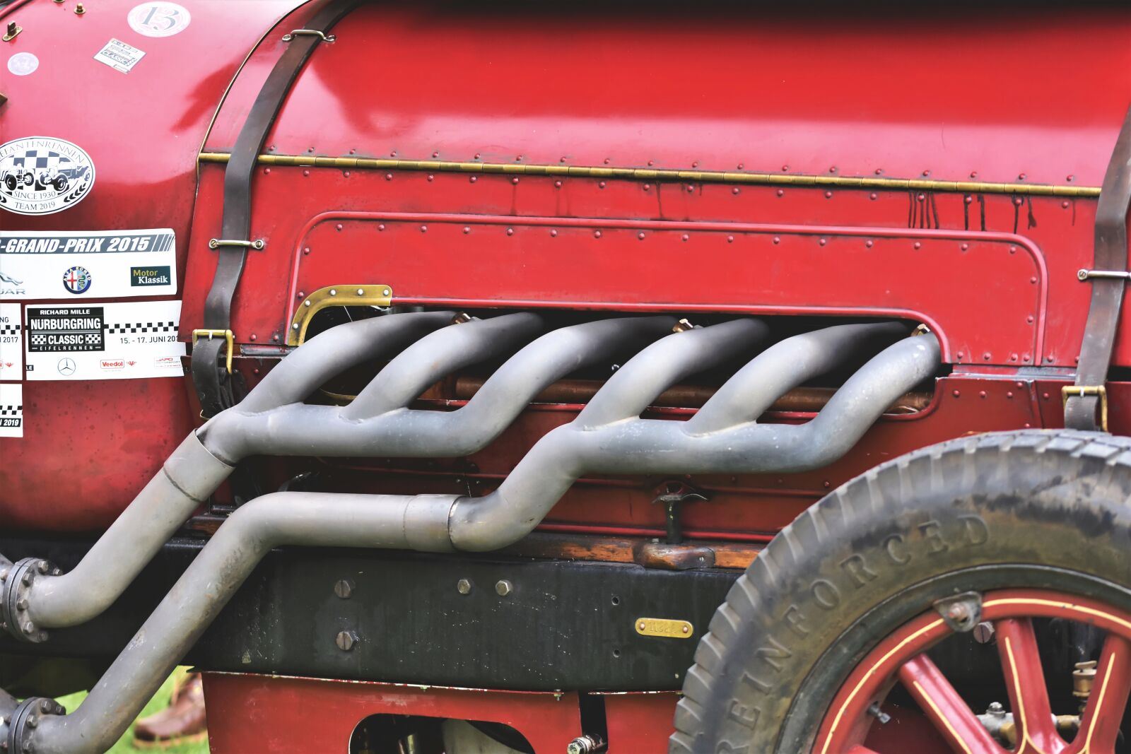 Nikon D7200 sample photo. Locomobile m48, exhaust, manifold photography