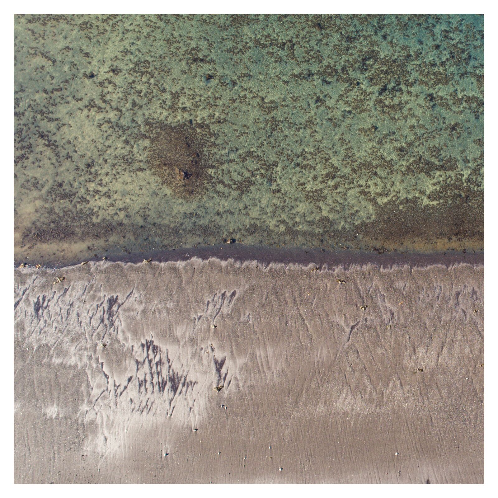DJI FC6310 sample photo. Drone, ocean, beach photography