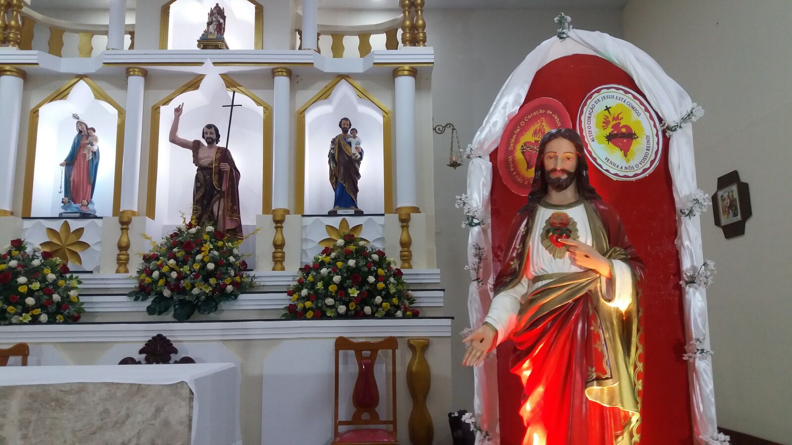 Samsung Galaxy J5 sample photo. Jesus's holy heart, church photography