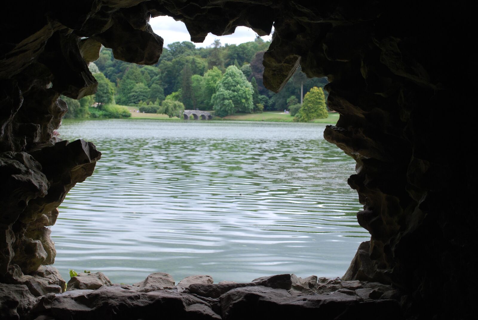 Nikon D60 sample photo. Nature, grotto, england photography
