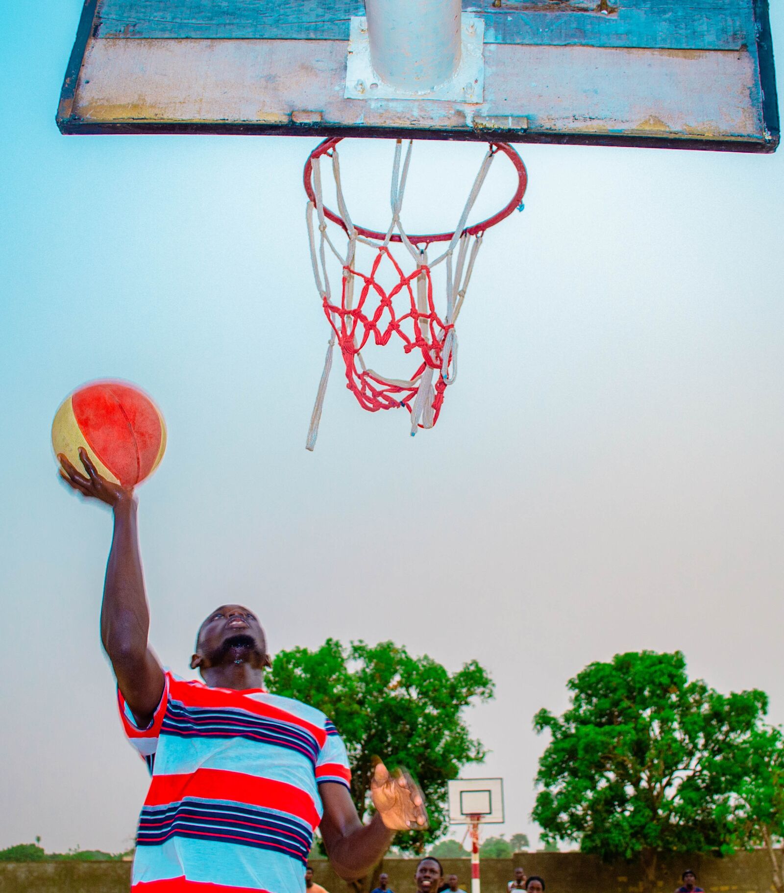 Nikon D3100 sample photo. Basketball, diofior, été photography