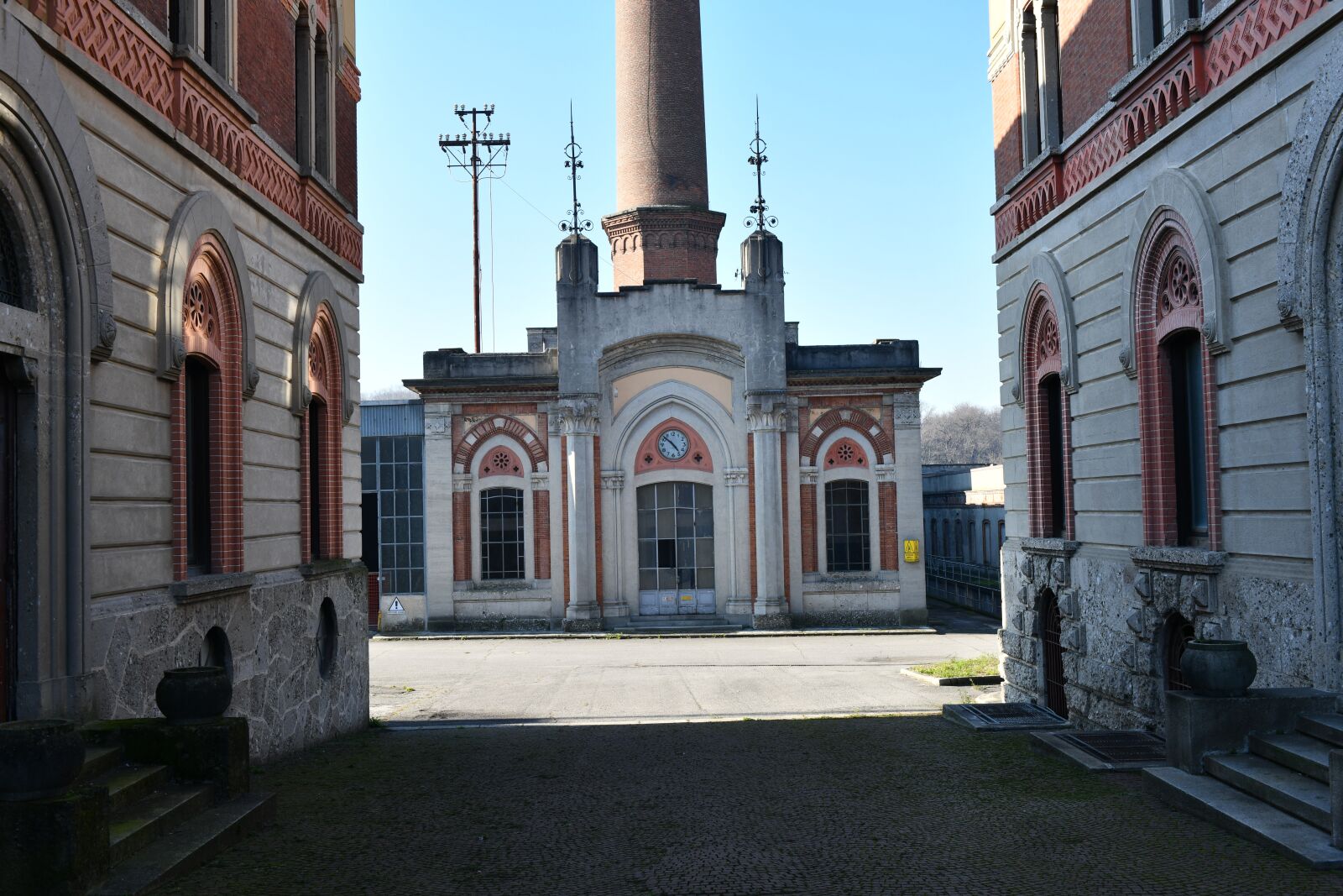 Nikon D850 sample photo. Entrance, the cotton mill photography