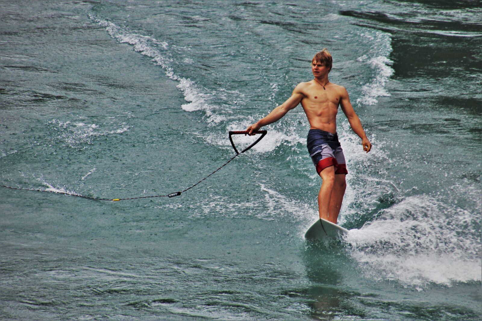 Canon EOS 80D sample photo. Bern, surfing, river photography