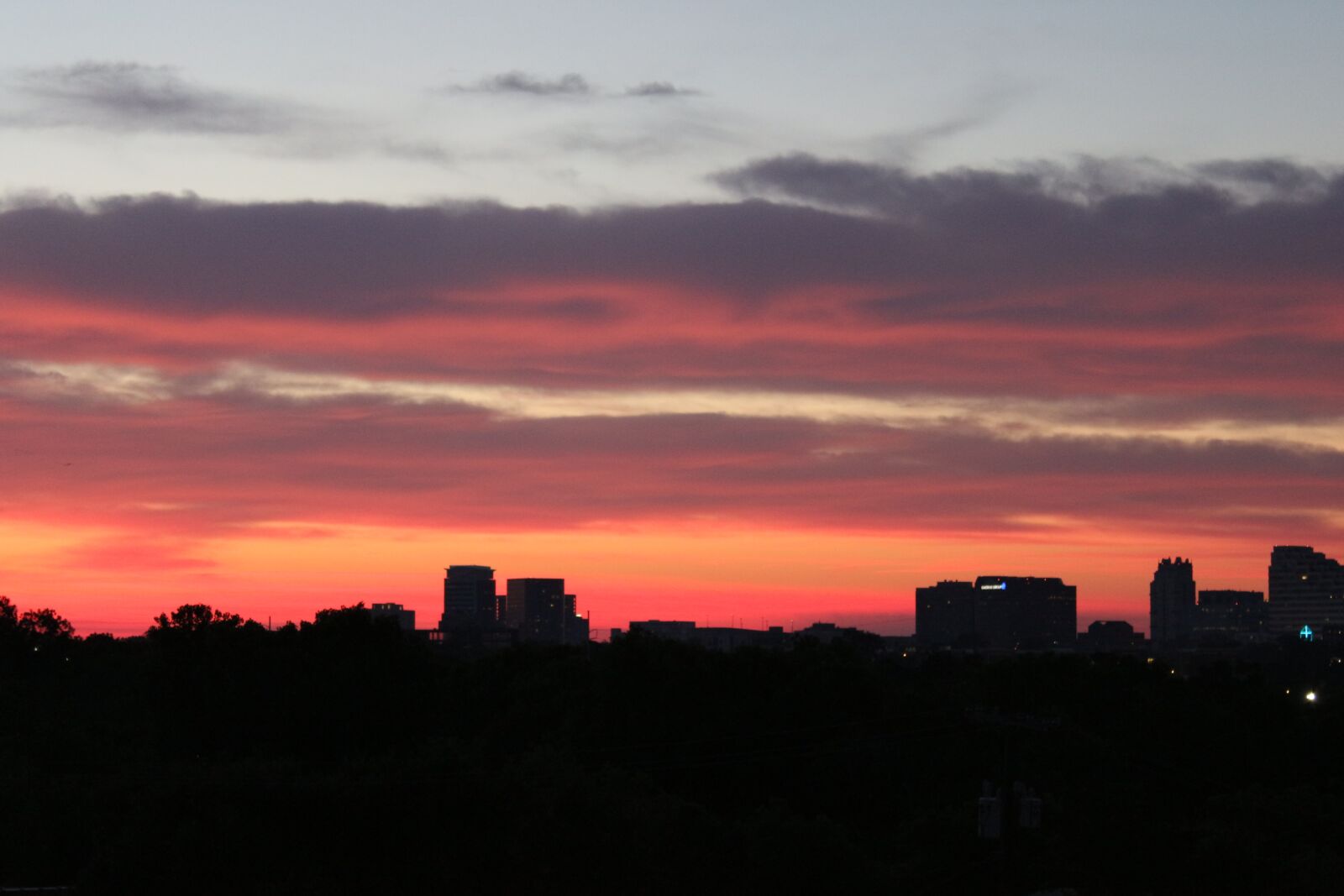 Canon EOS 650D (EOS Rebel T4i / EOS Kiss X6i) sample photo. Dallas, sunset, august2 photography