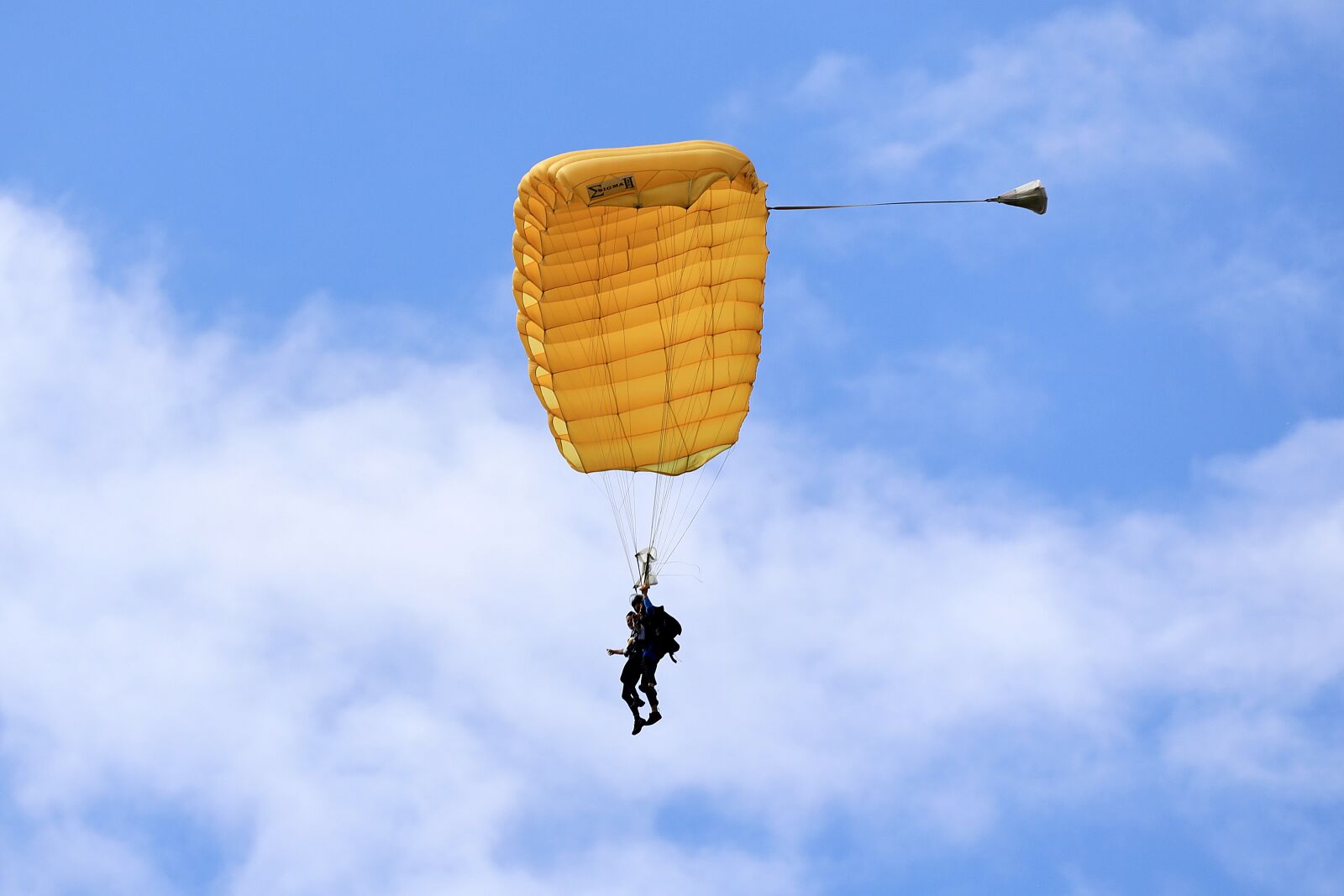 150-600mm F5-6.3 DG OS HSM | Contemporary 015 sample photo. Tandem jump, parachute, skydive photography