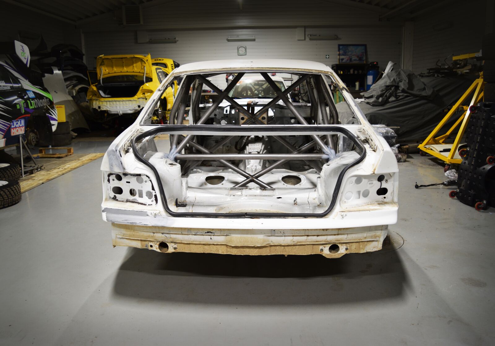 Nikon D3300 sample photo. Sports car, garage, racing photography