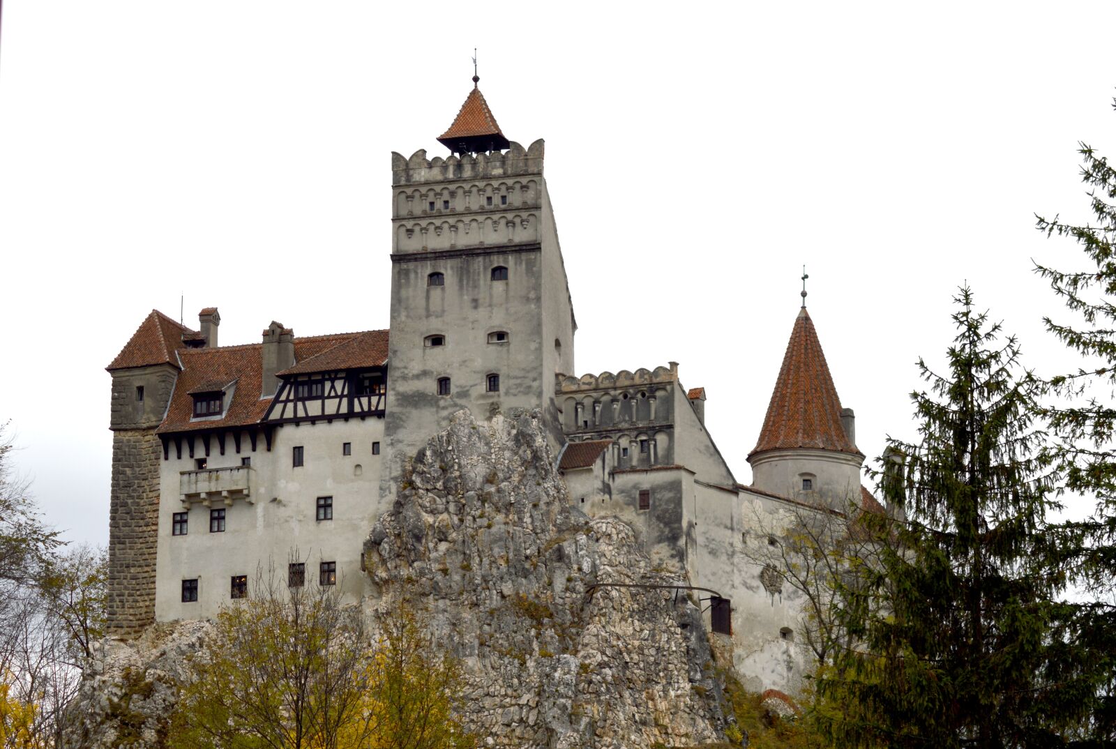 Nikon D3200 sample photo. Fortress, bran, romania photography