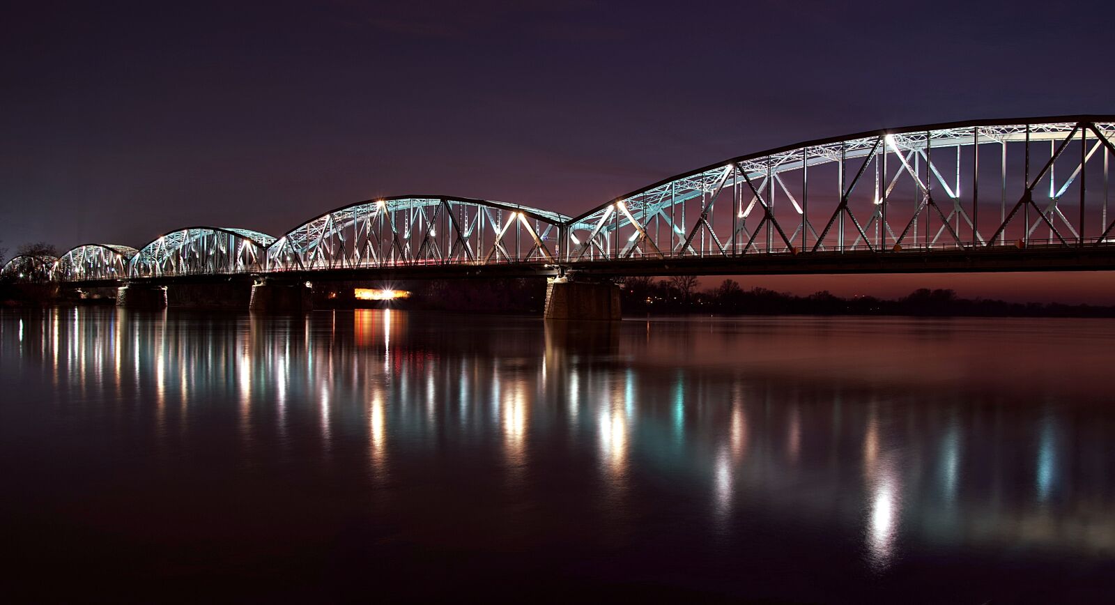 Pentax K-S2 sample photo. Bridge, toruń, wisla photography