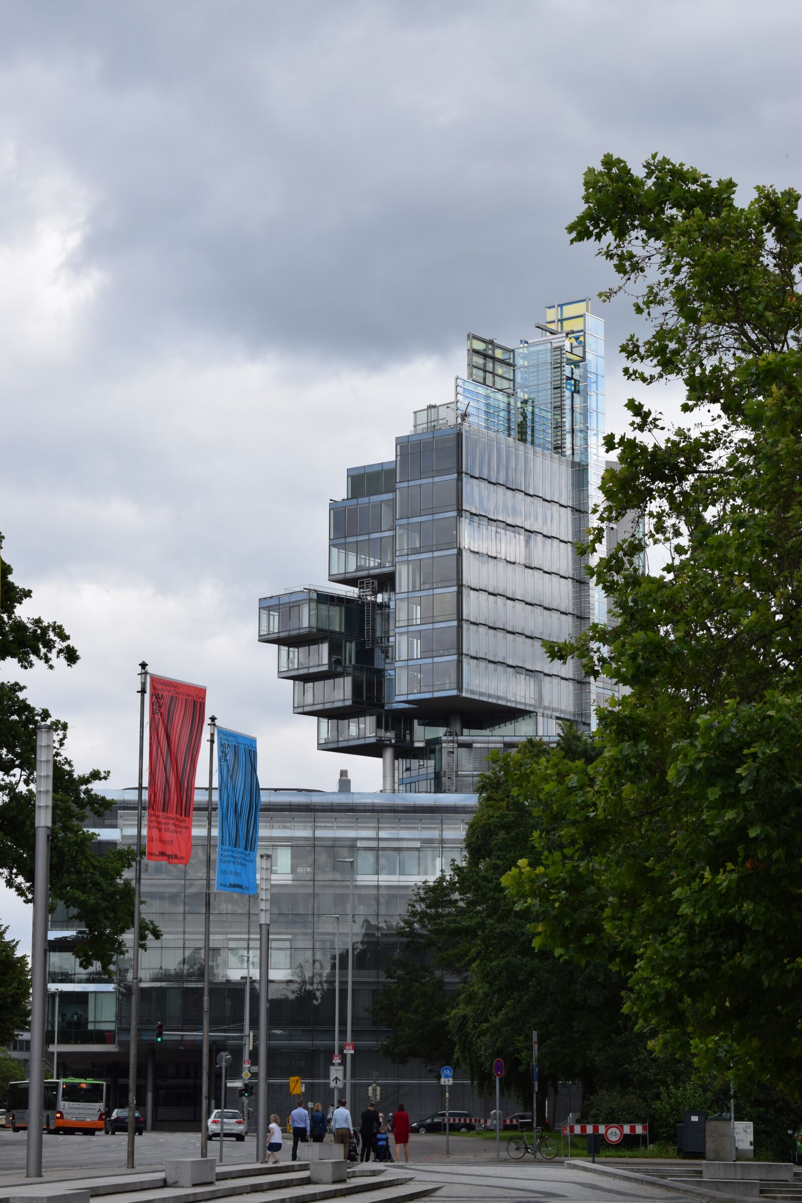 Nikon D3300 sample photo. Building, glass, hannover photography