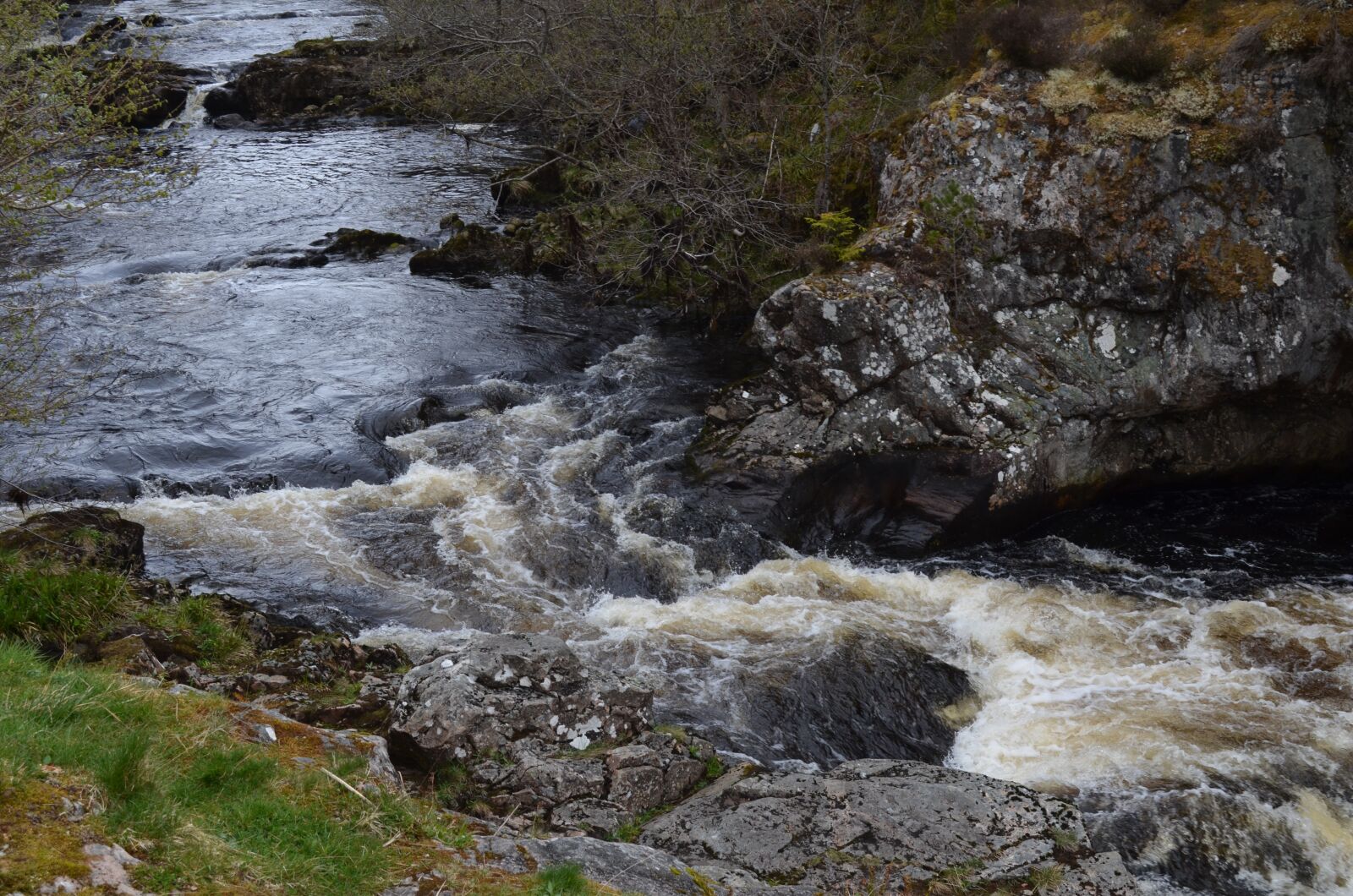 Nikon D5100 sample photo. Falls of shin, scotland photography