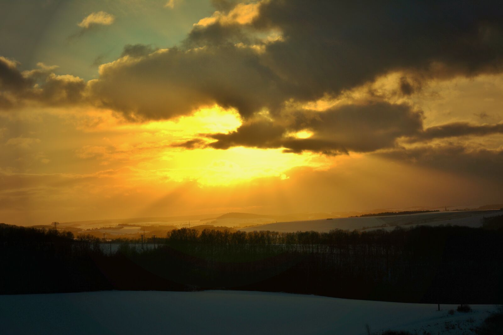 Nikon D5200 sample photo. Nature, sunset, landscape photography