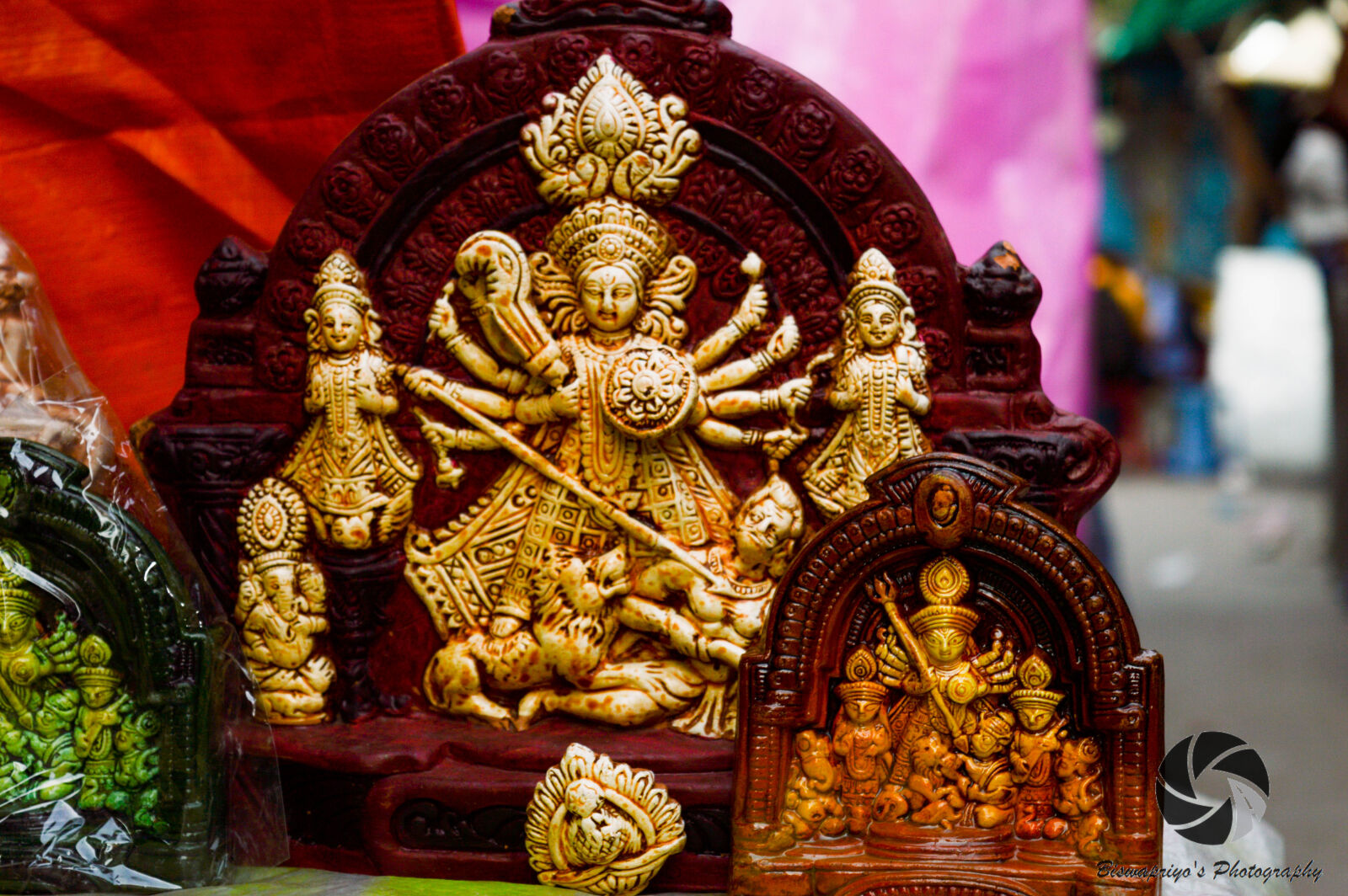Nikon D3200 sample photo. Durga, puja, god photography