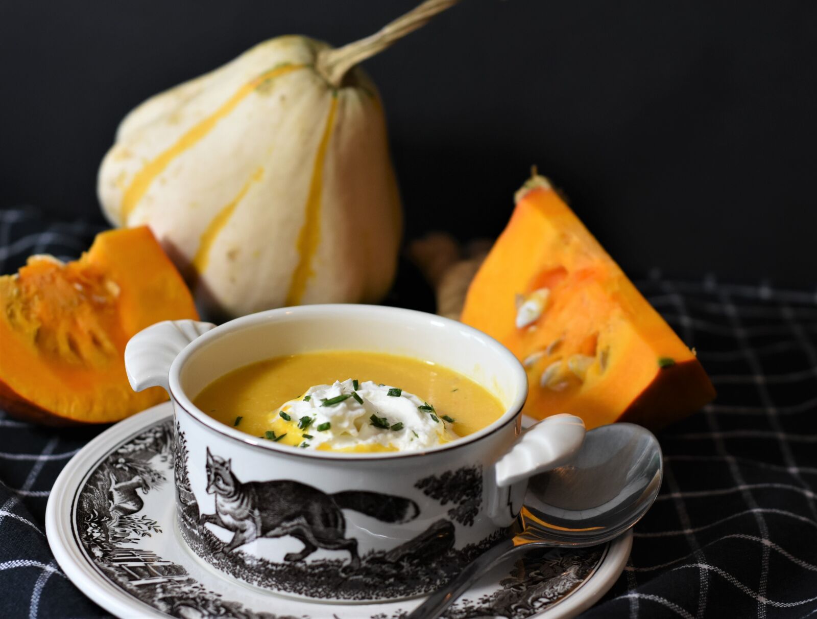 Nikon D7200 sample photo. Pumpkin soup, soup, hokkaido photography