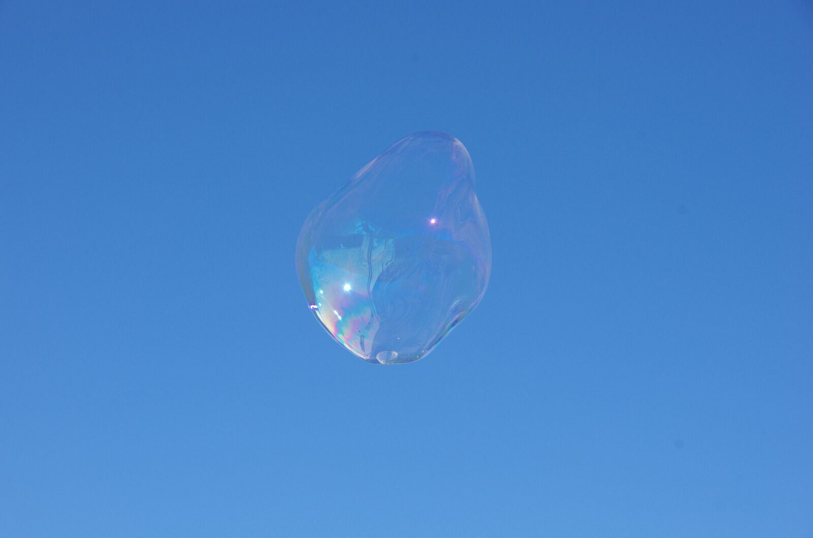 Pentax K-5 sample photo. Soap bubble, gigantic bubble photography