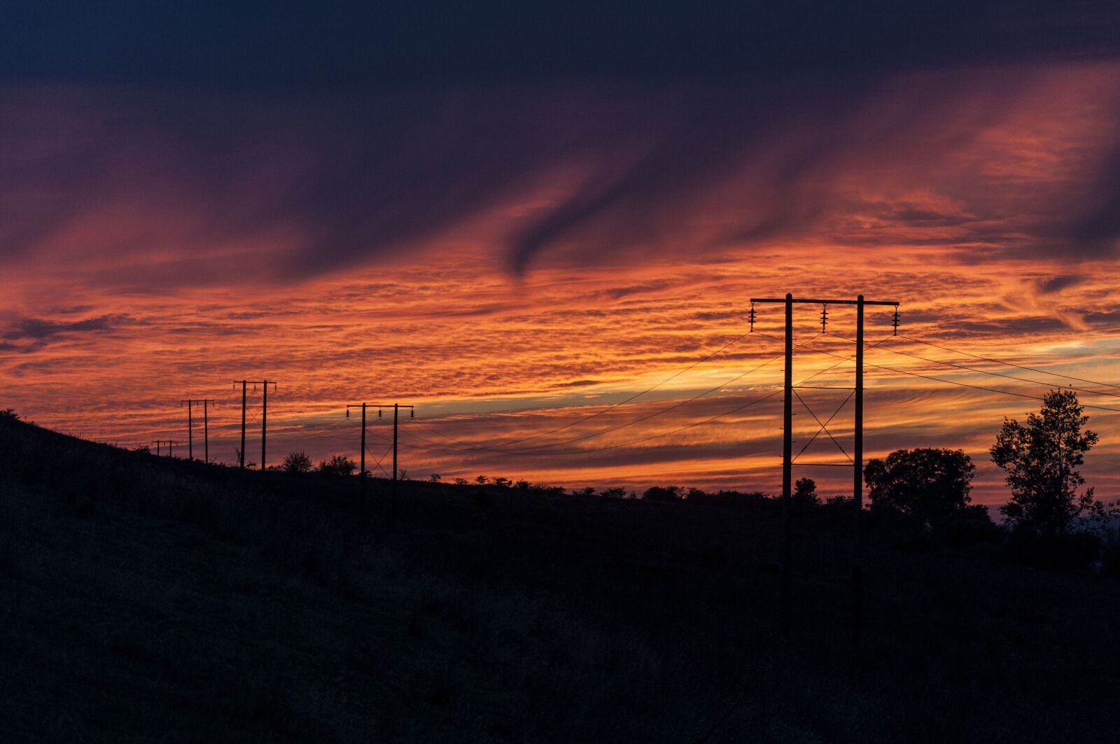 Nikon D90 sample photo. Sunset, sky, silhouette photography