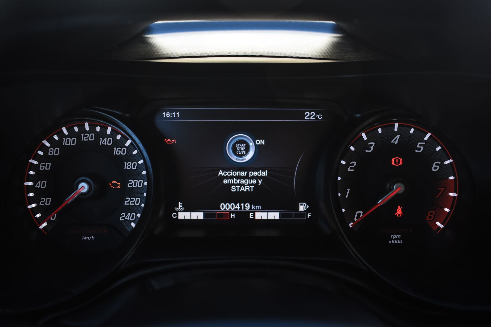 Nikon D5500 sample photo. Automobile, speedometer, vehicle photography