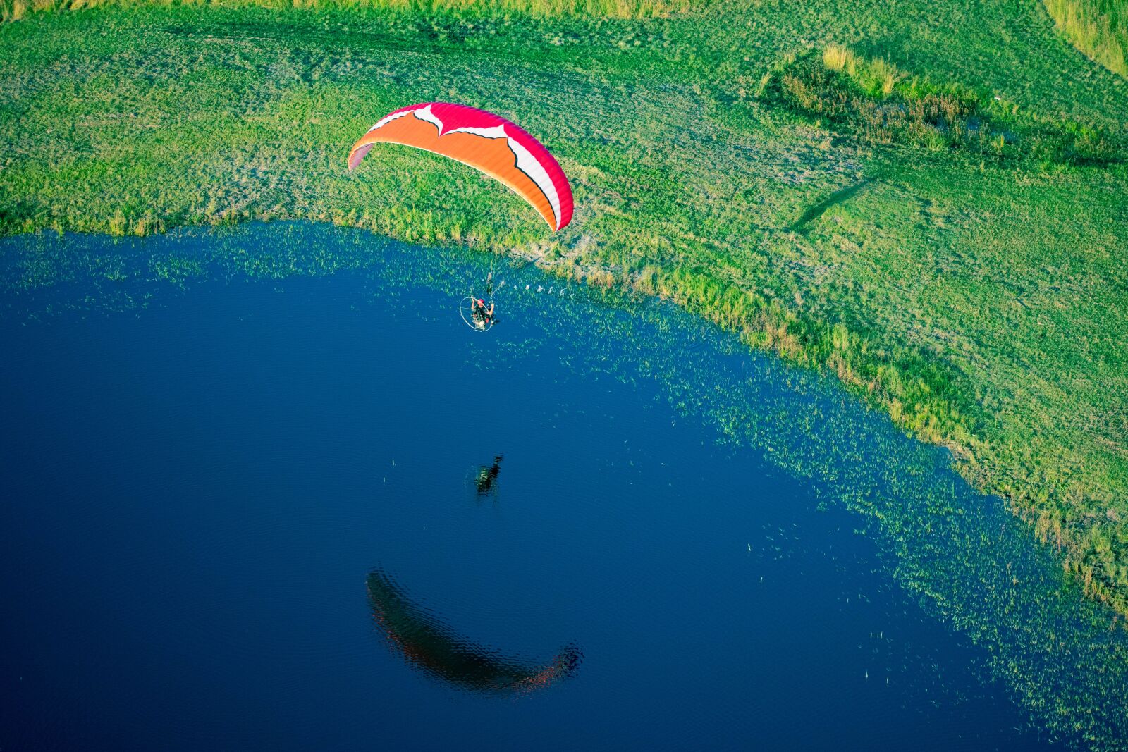 Nikon D3400 sample photo. Paramotor, flight, paragliding photography