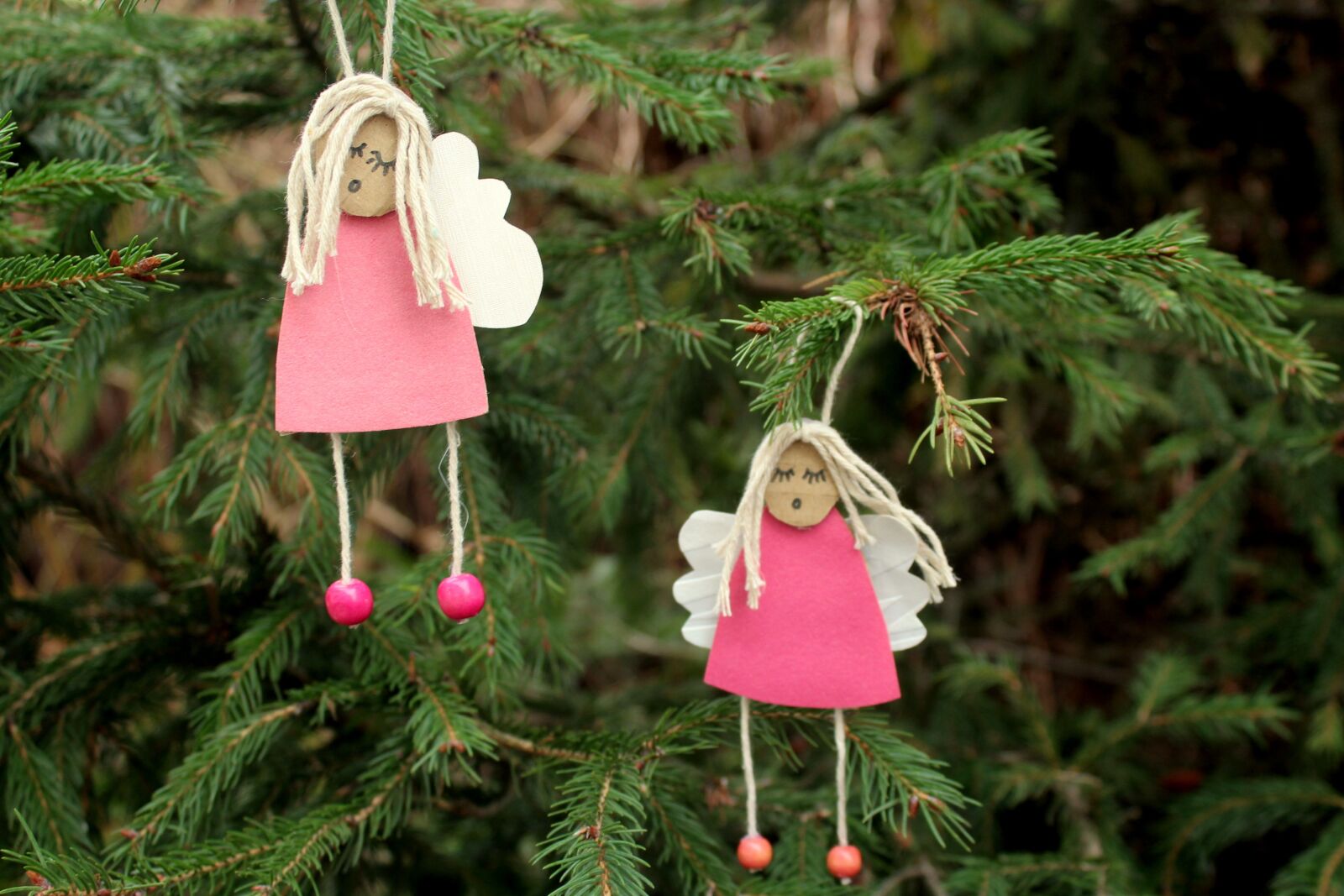 Canon EOS 1200D (EOS Rebel T5 / EOS Kiss X70 / EOS Hi) sample photo. Angels, tree, christmas tree photography