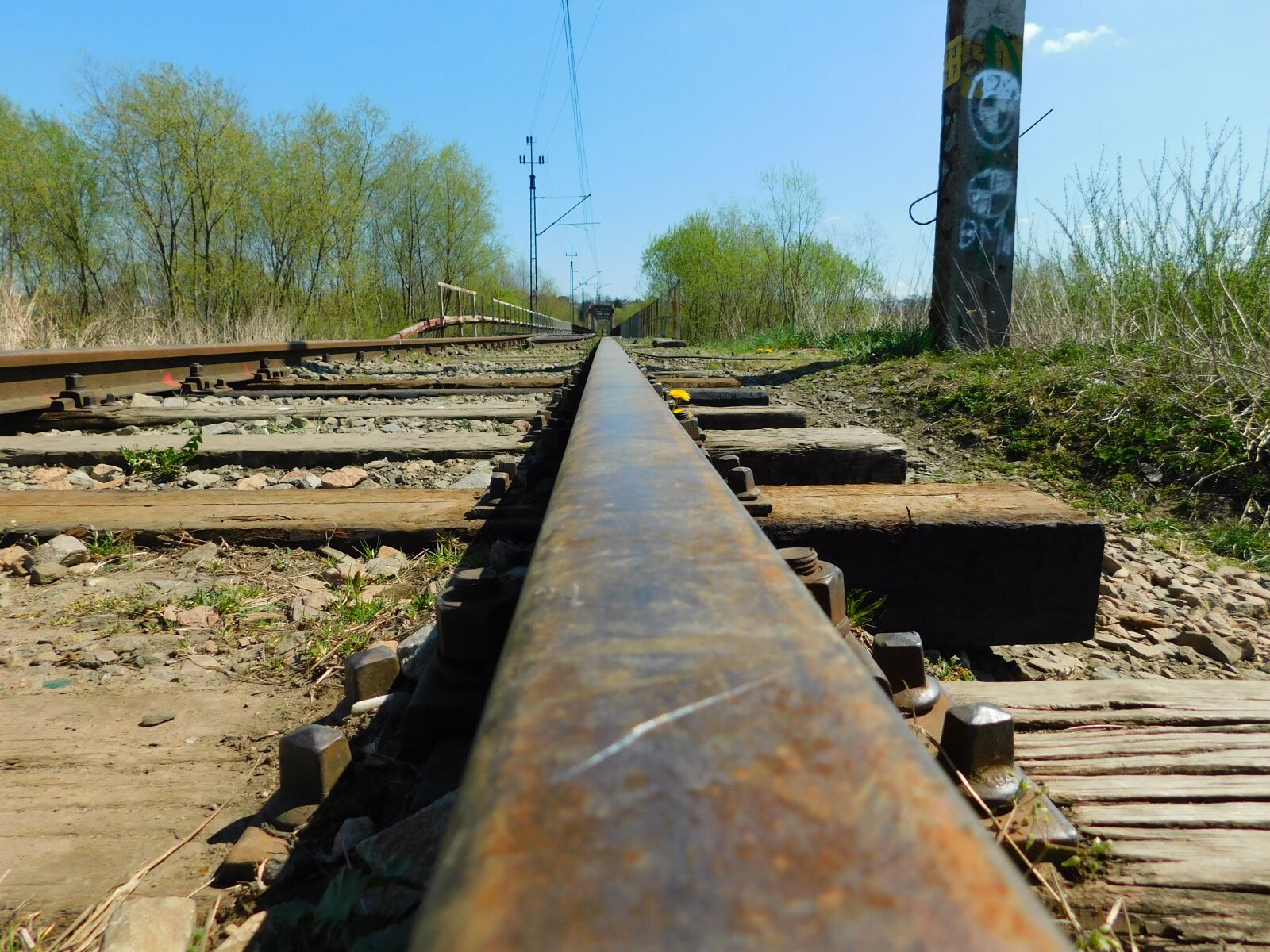 Nikon Coolpix B500 sample photo. The old rails, tracks photography