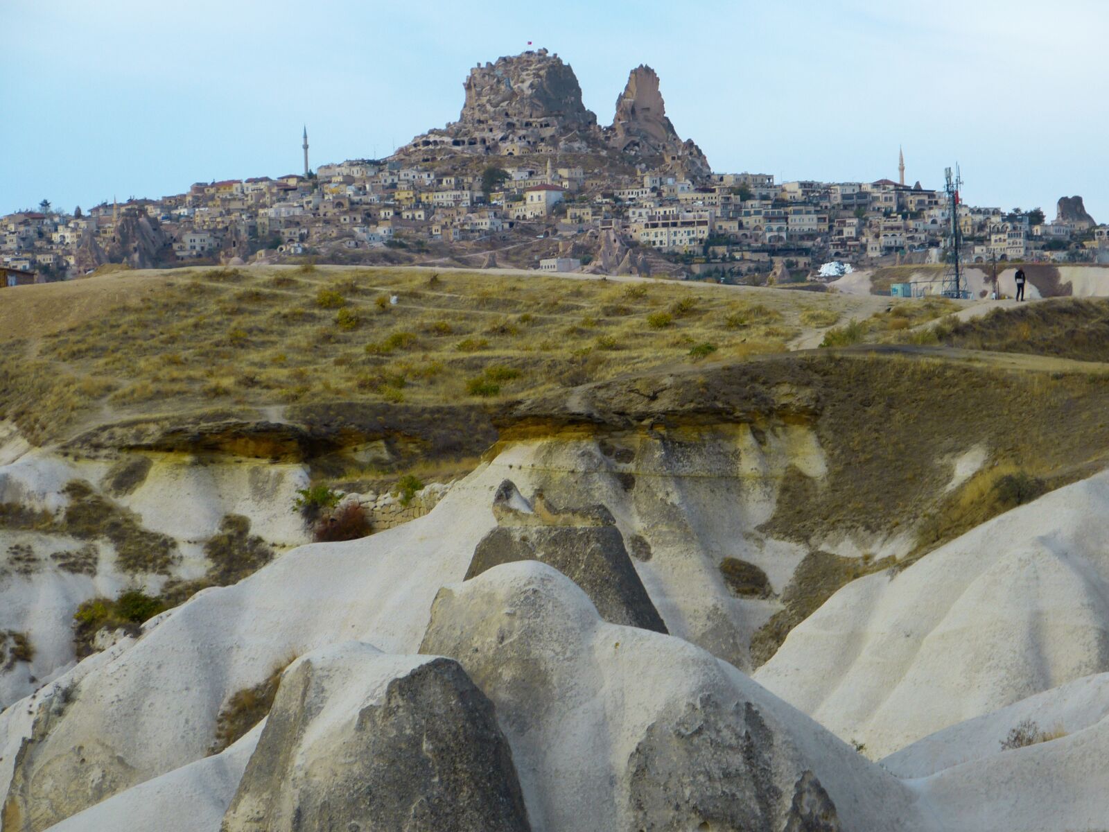 Panasonic Lumix DMC-FZ150 sample photo. Uchisar, city, tufa photography