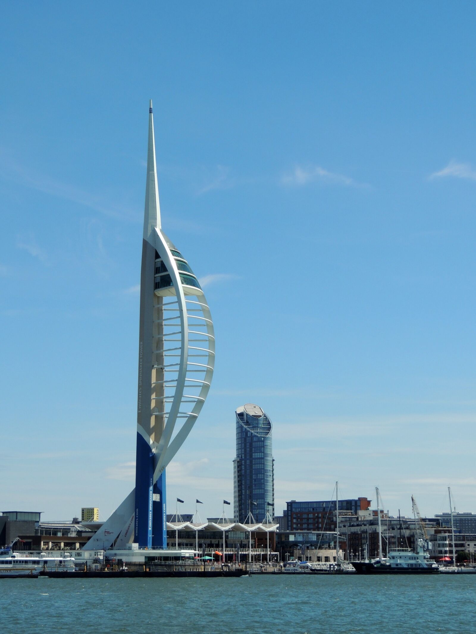 Nikon Coolpix P510 sample photo. Spinnaker tower, gosport, england photography