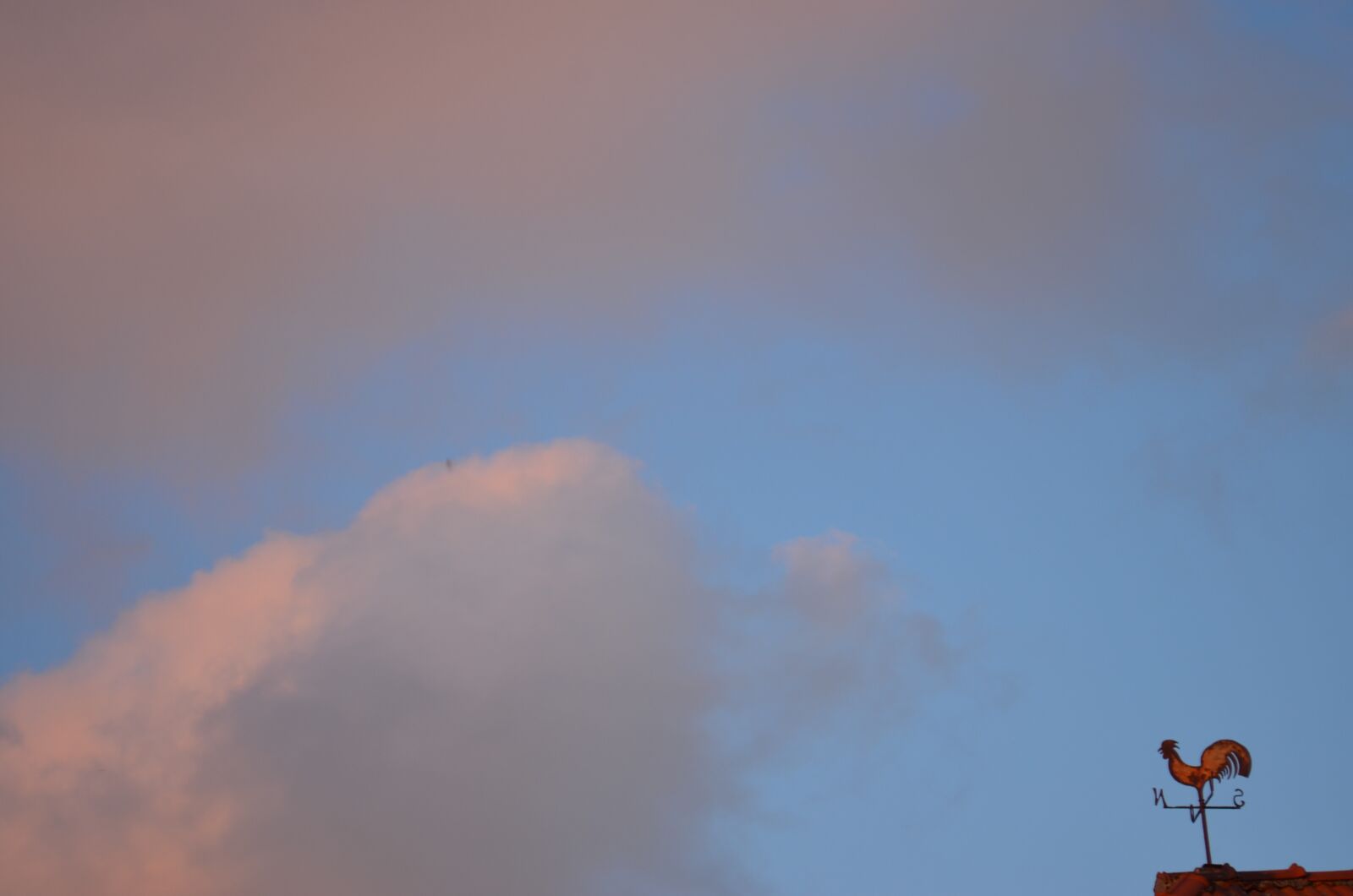 Nikon D5100 sample photo. Weather vane, sky, clouds photography