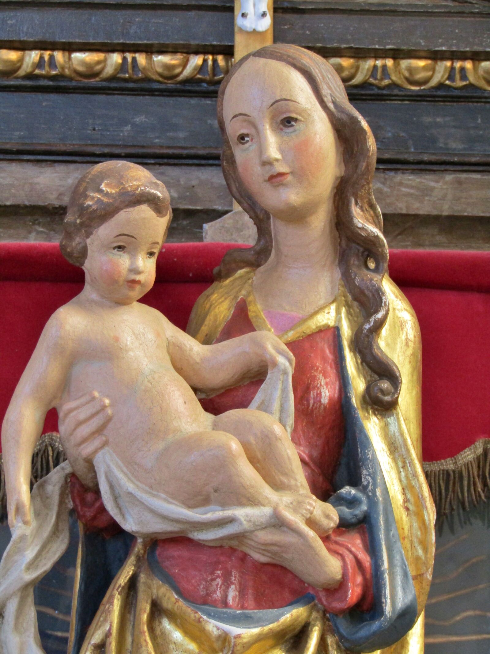 Canon POWERSHOT SX432 IS sample photo. Statue, image, madonna photography