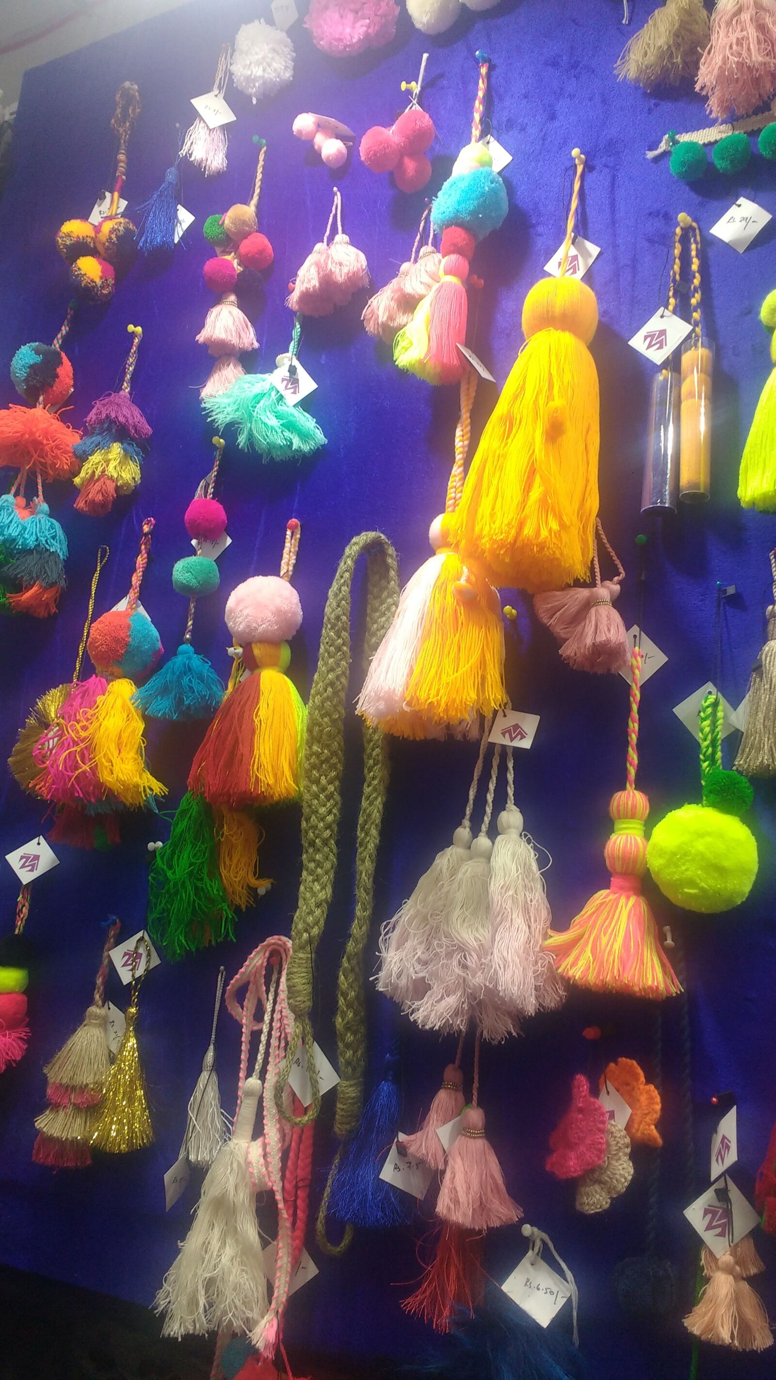 Motorola MotoG3 sample photo. Tassels, pompom, decoration photography