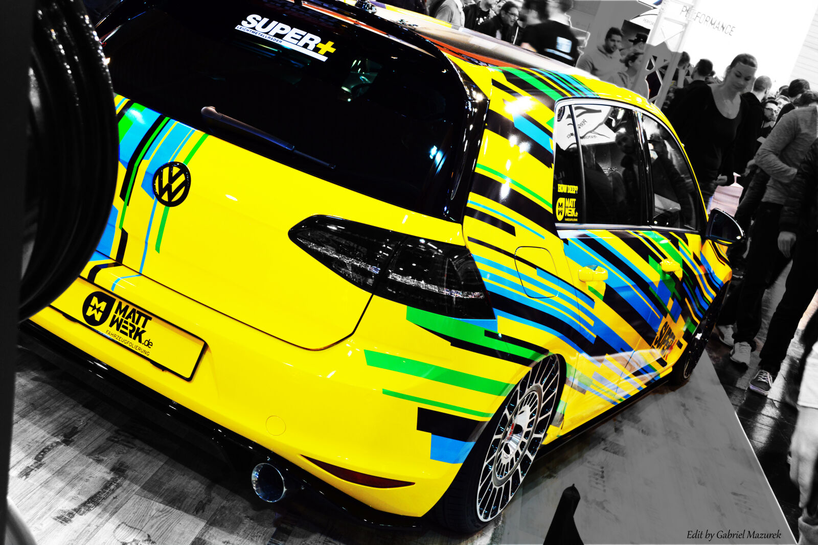 Nikon D5200 sample photo. Ausstellung, golf, volkswagen photography