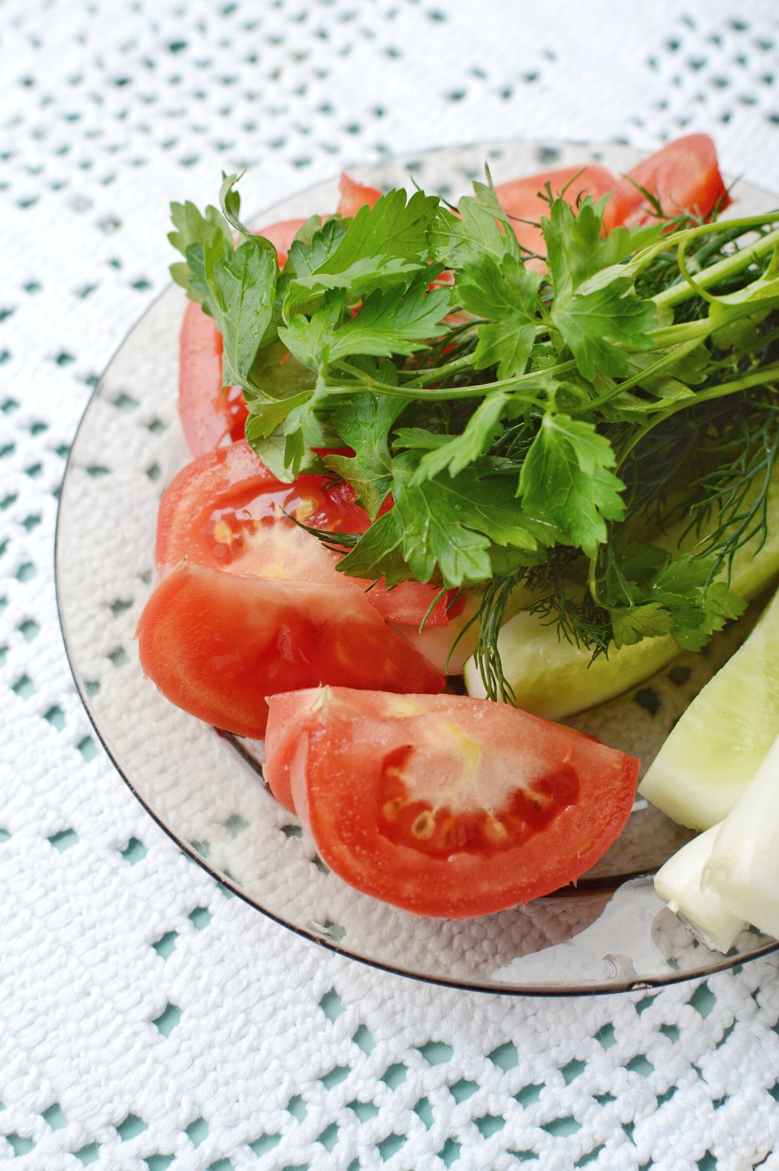 Nikon D3200 sample photo. Salad, vegetables, healthy food photography