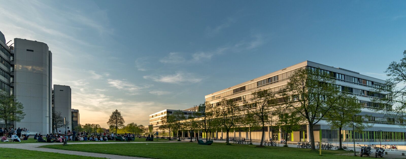 Sony a6300 + Sony E 10-18mm F4 OSS sample photo. Bielefeld, university, building photography