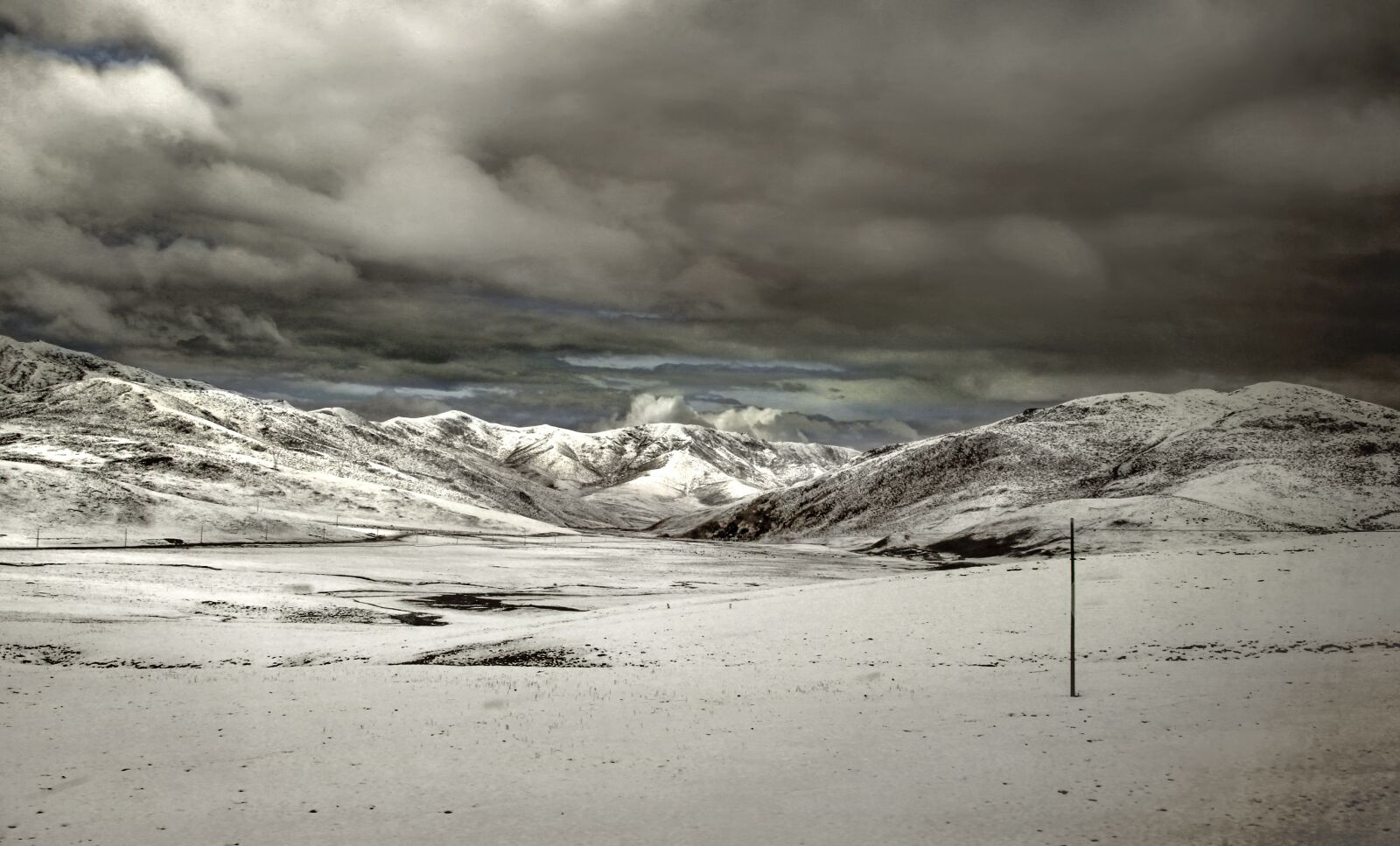 Canon EOS 60D sample photo. Snowy, landscape, plateau photography