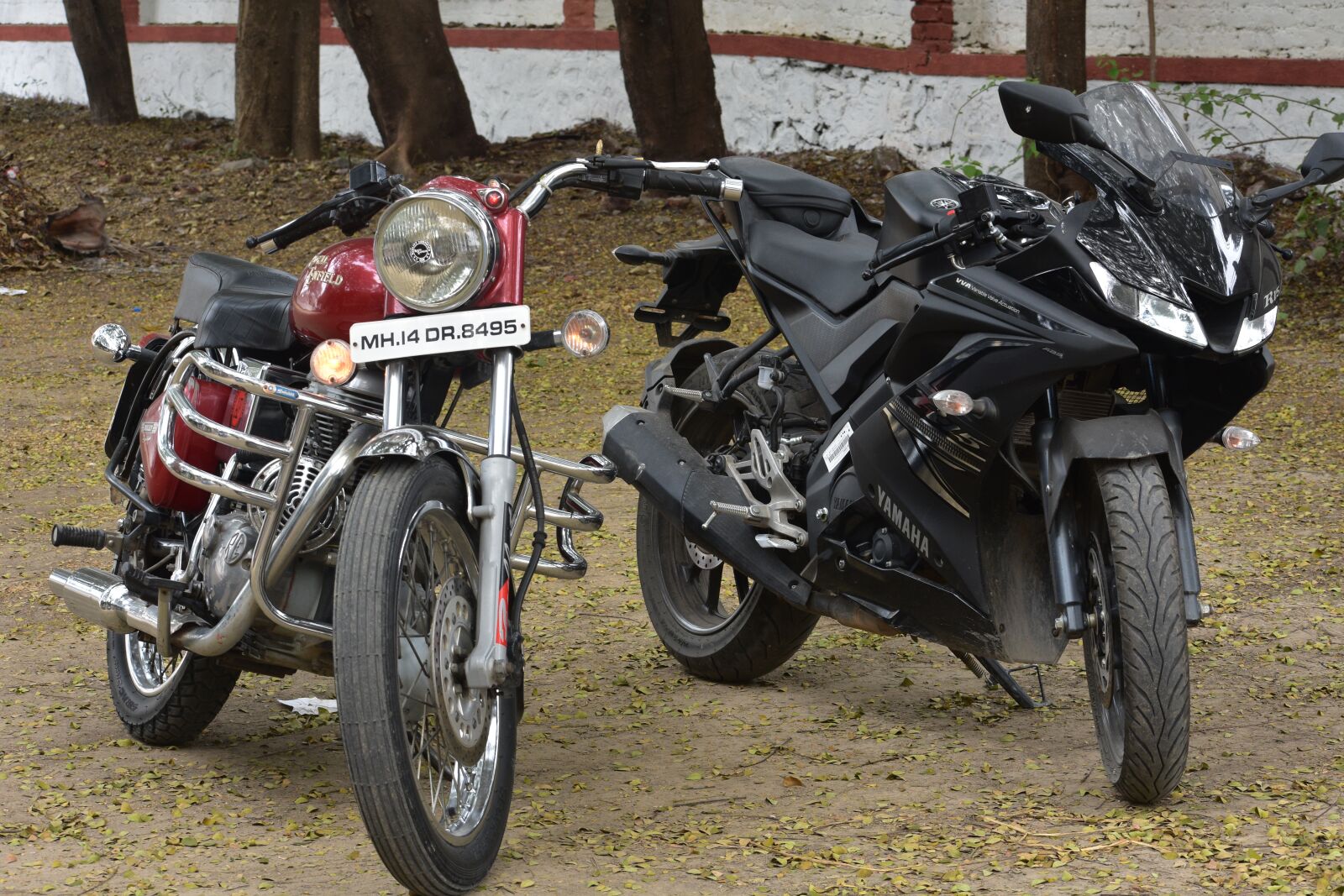 Nikon D3400 sample photo. Bike, royal enfield, motorcycle photography