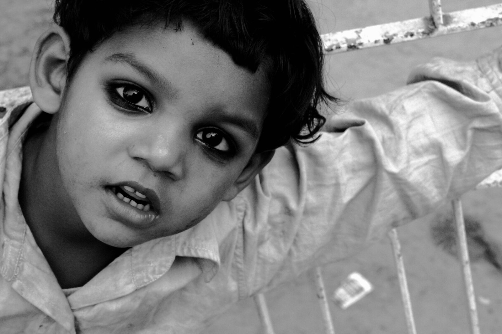 Canon EOS 600D (Rebel EOS T3i / EOS Kiss X5) sample photo. Child, black, india photography