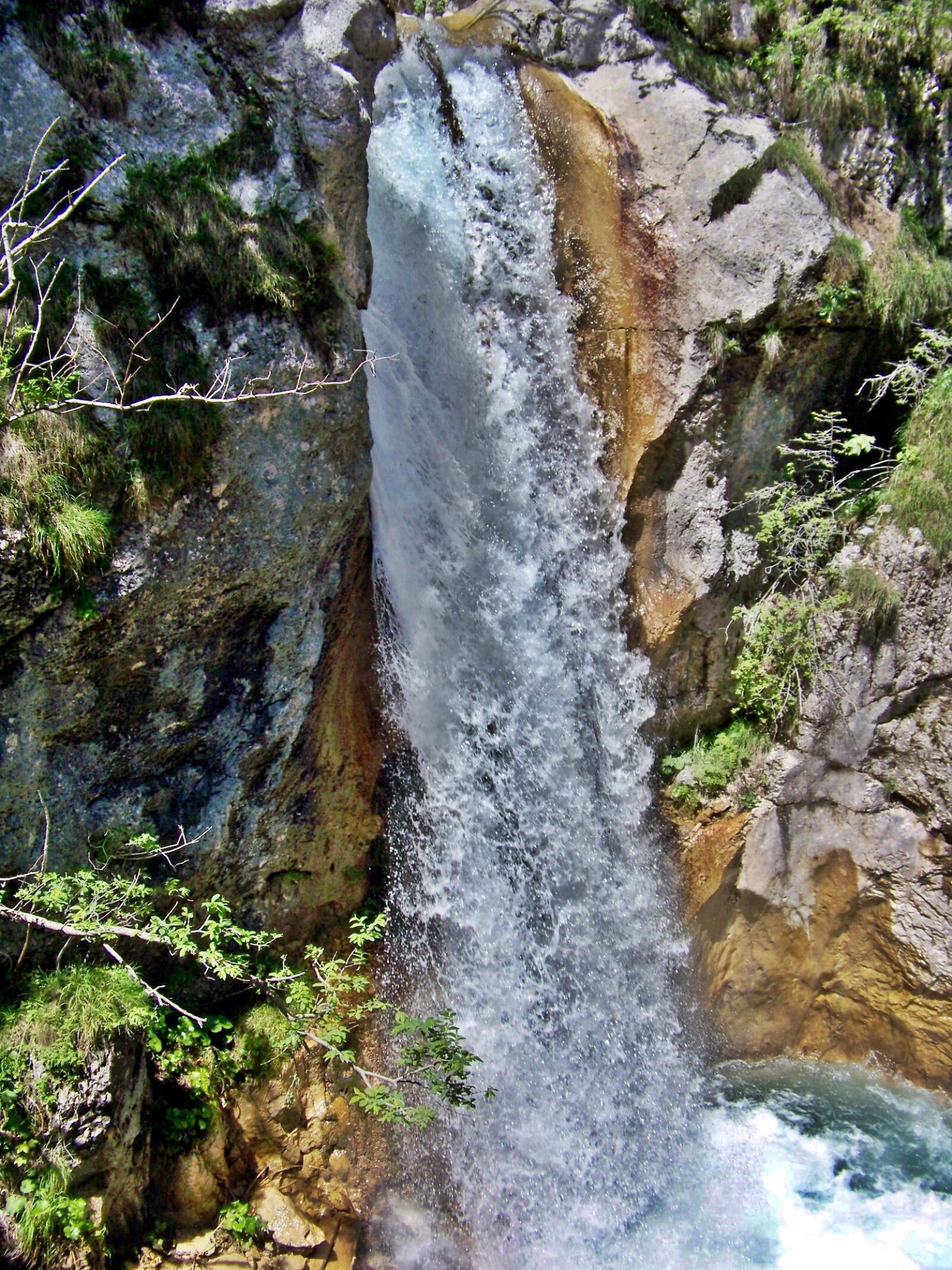 Kodak EASYSHARE Z8612 IS DIGITAL CAMERA sample photo. Natural spectacle, waterfall, karawanken photography