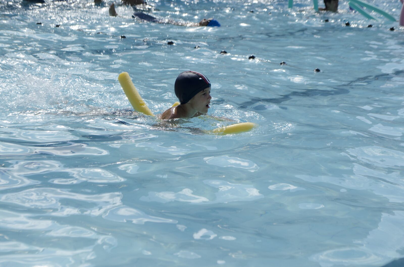 Nikon D5100 sample photo. Swimming, child, water photography