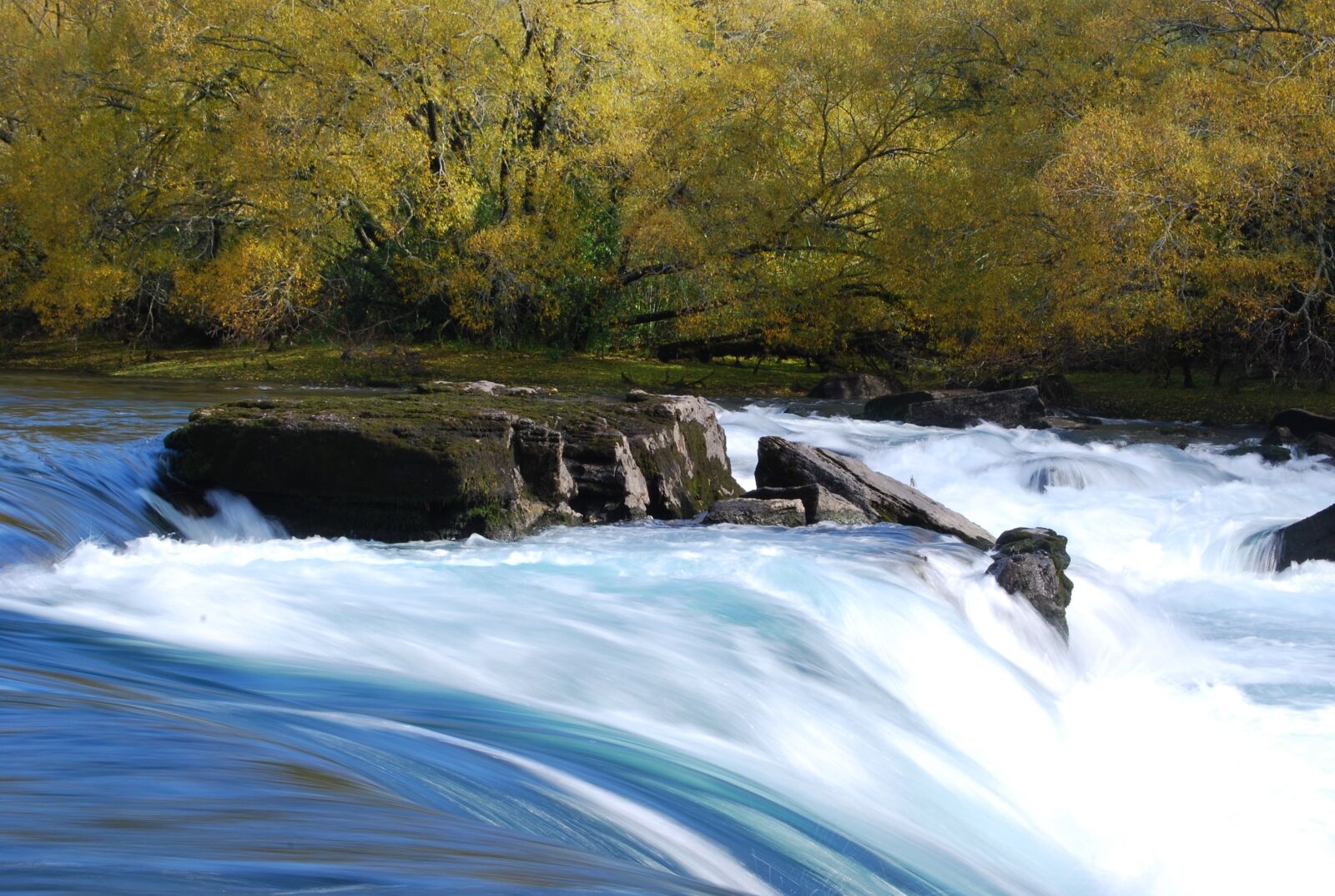 Nikon D40X sample photo. Blur, rapids, river photography