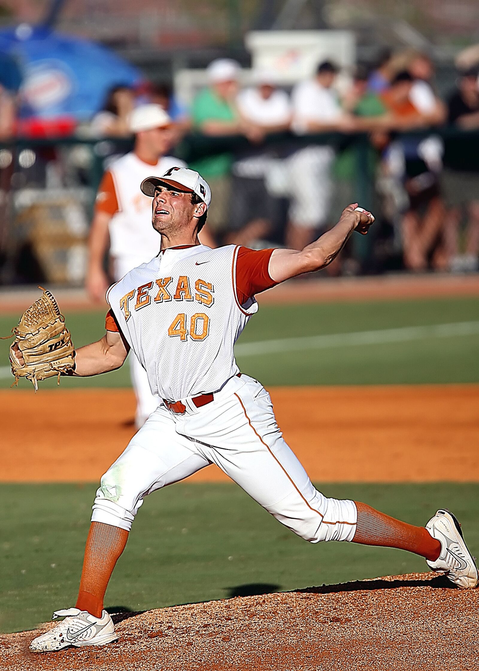 Canon EOS-1D Mark II N sample photo. Baseball, pitcher, texas photography