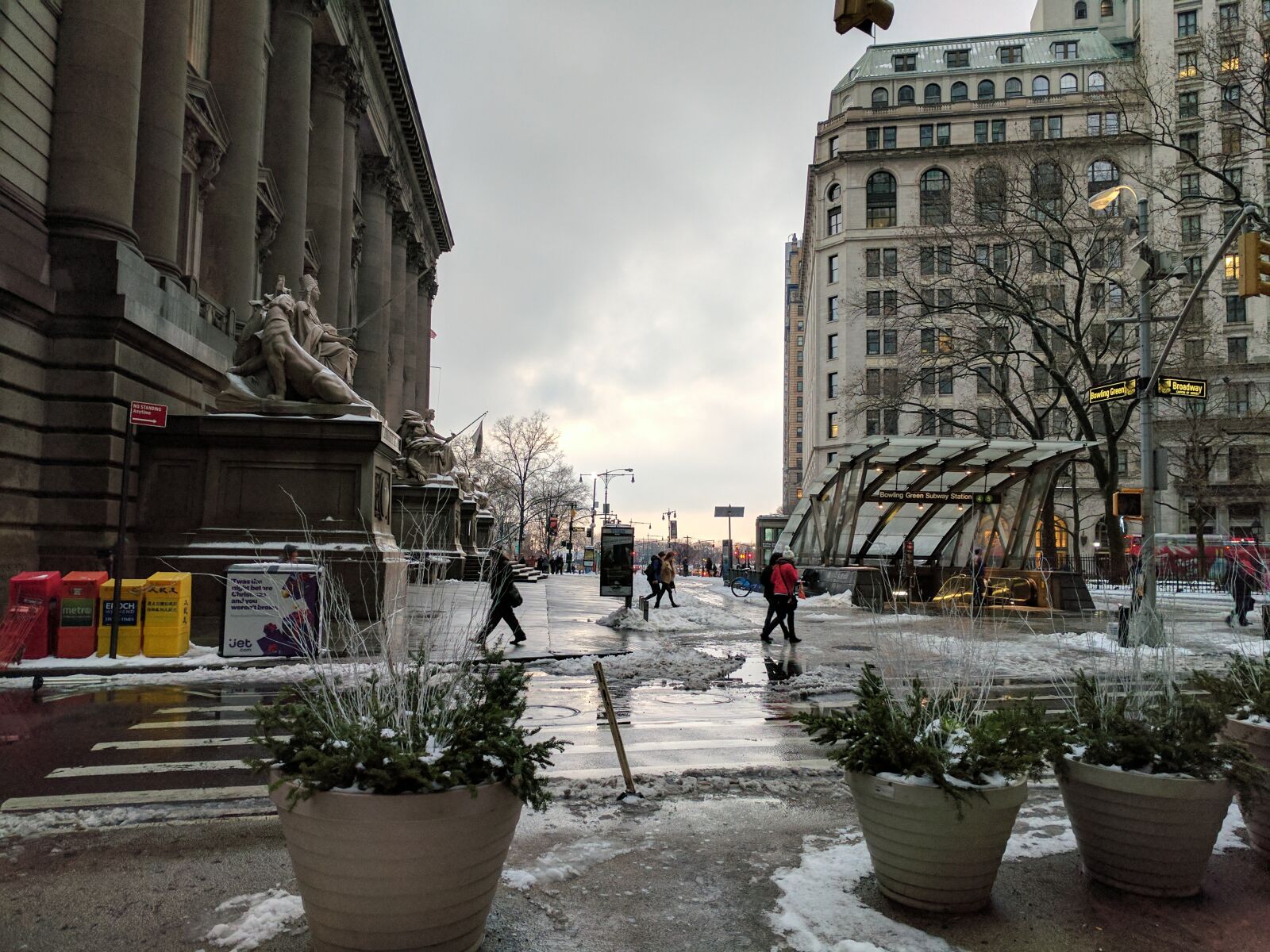 Google Pixel XL sample photo. Cloudy, finance, district, manhattan photography