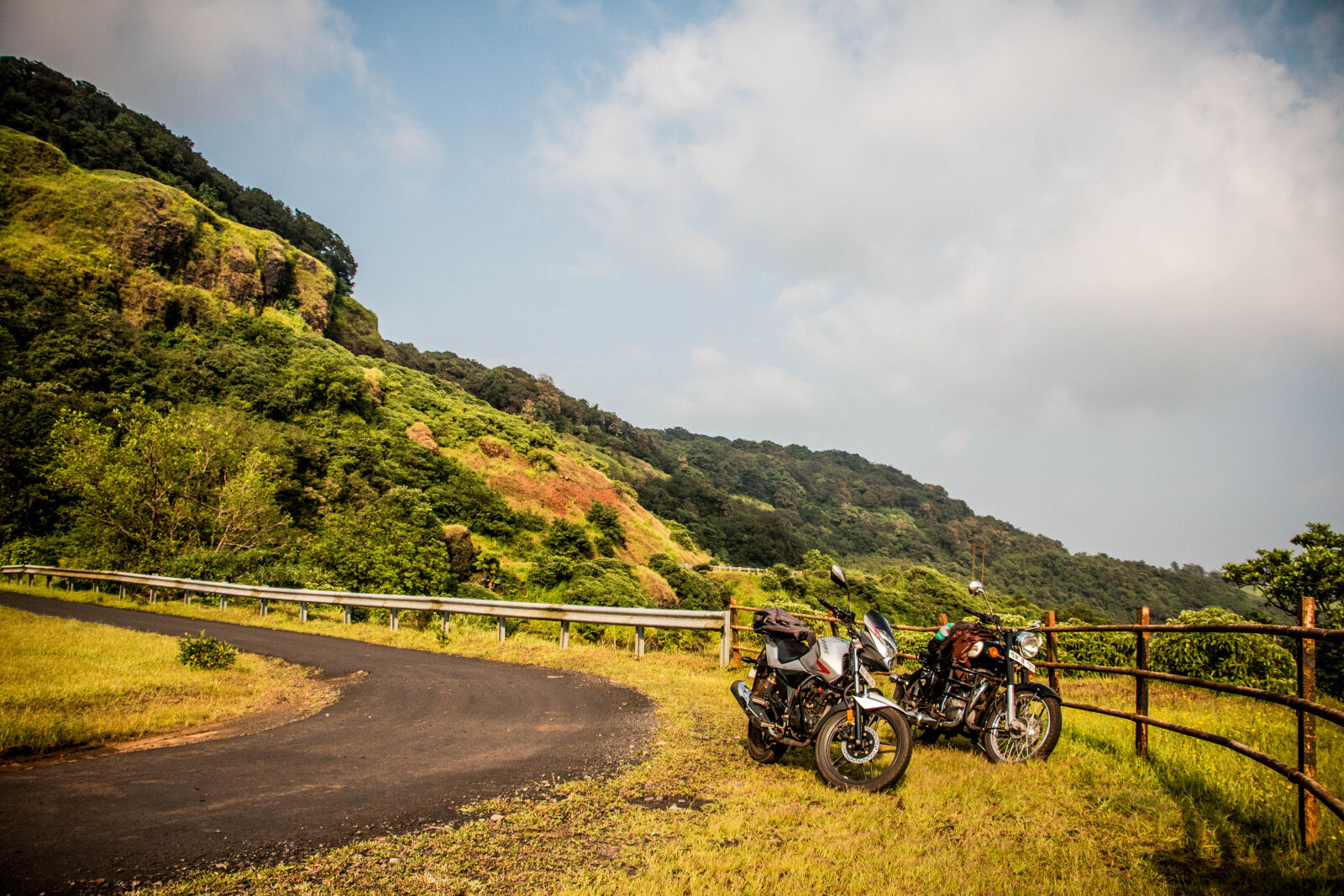 Canon EOS 70D sample photo. Bikes, countryside, done, dramatic photography