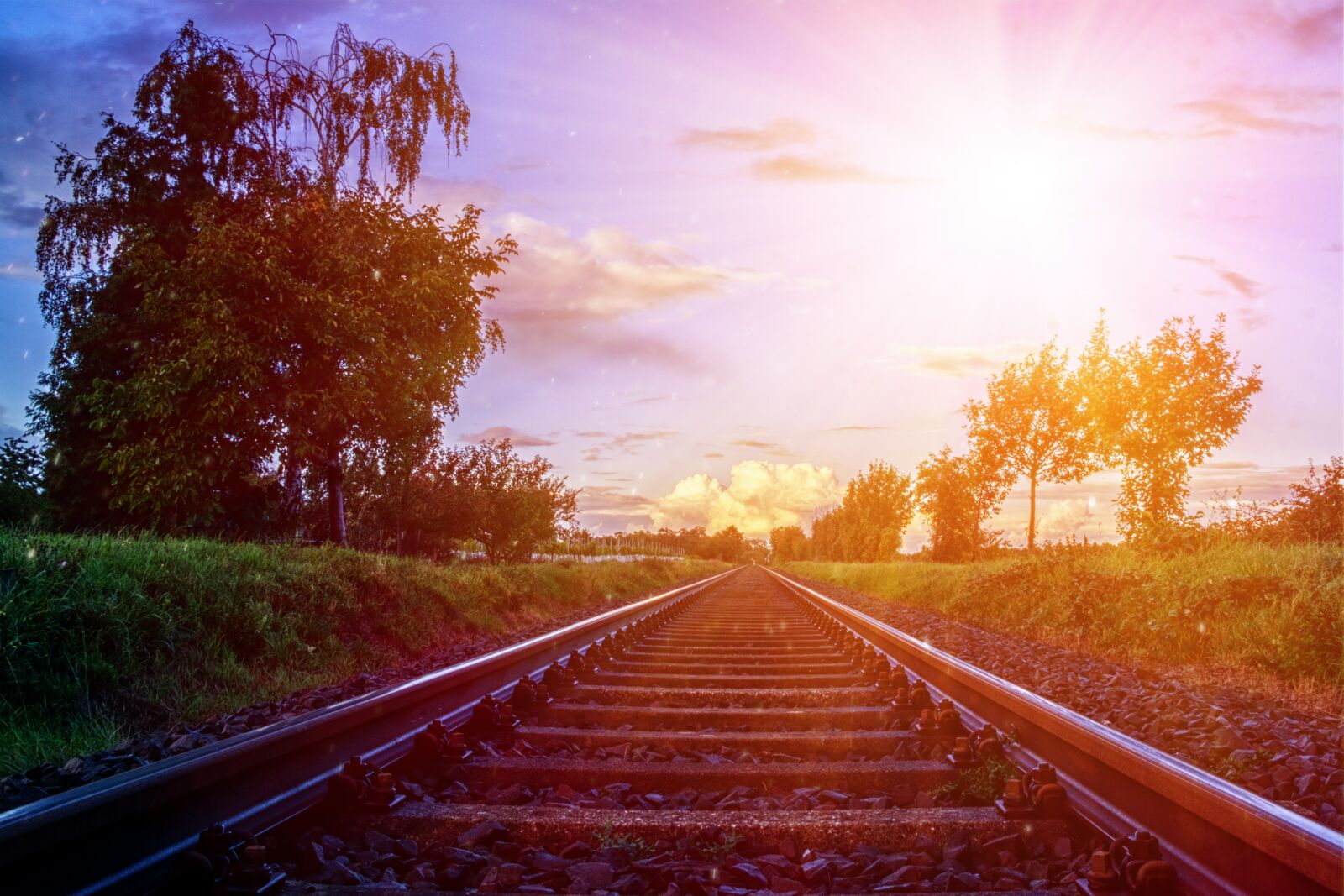 Fujifilm X-T2 sample photo. Gleise, railway tracks, rails photography