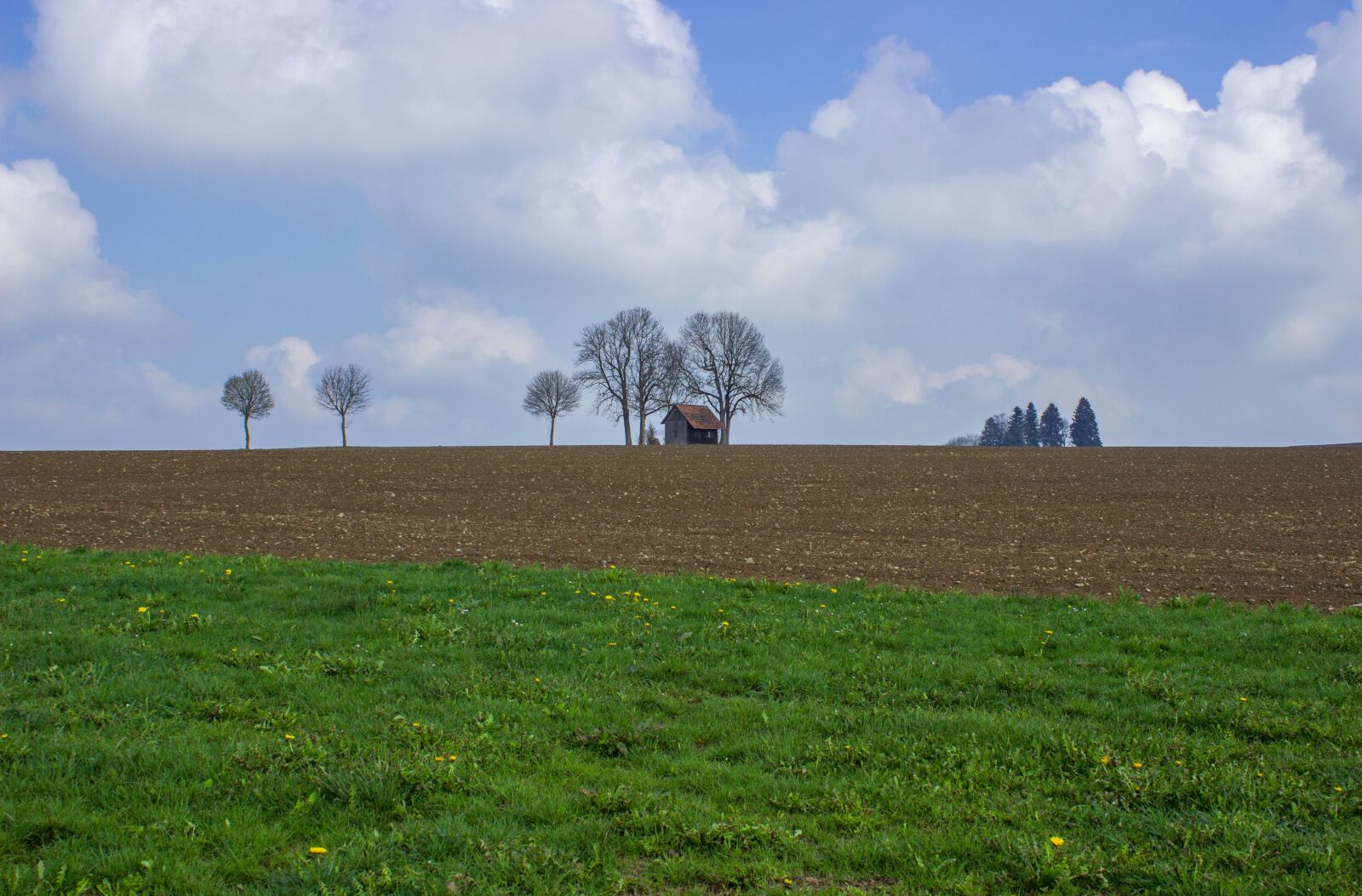 Canon EOS 600D (Rebel EOS T3i / EOS Kiss X5) sample photo. Landscape, meadow, clouds photography
