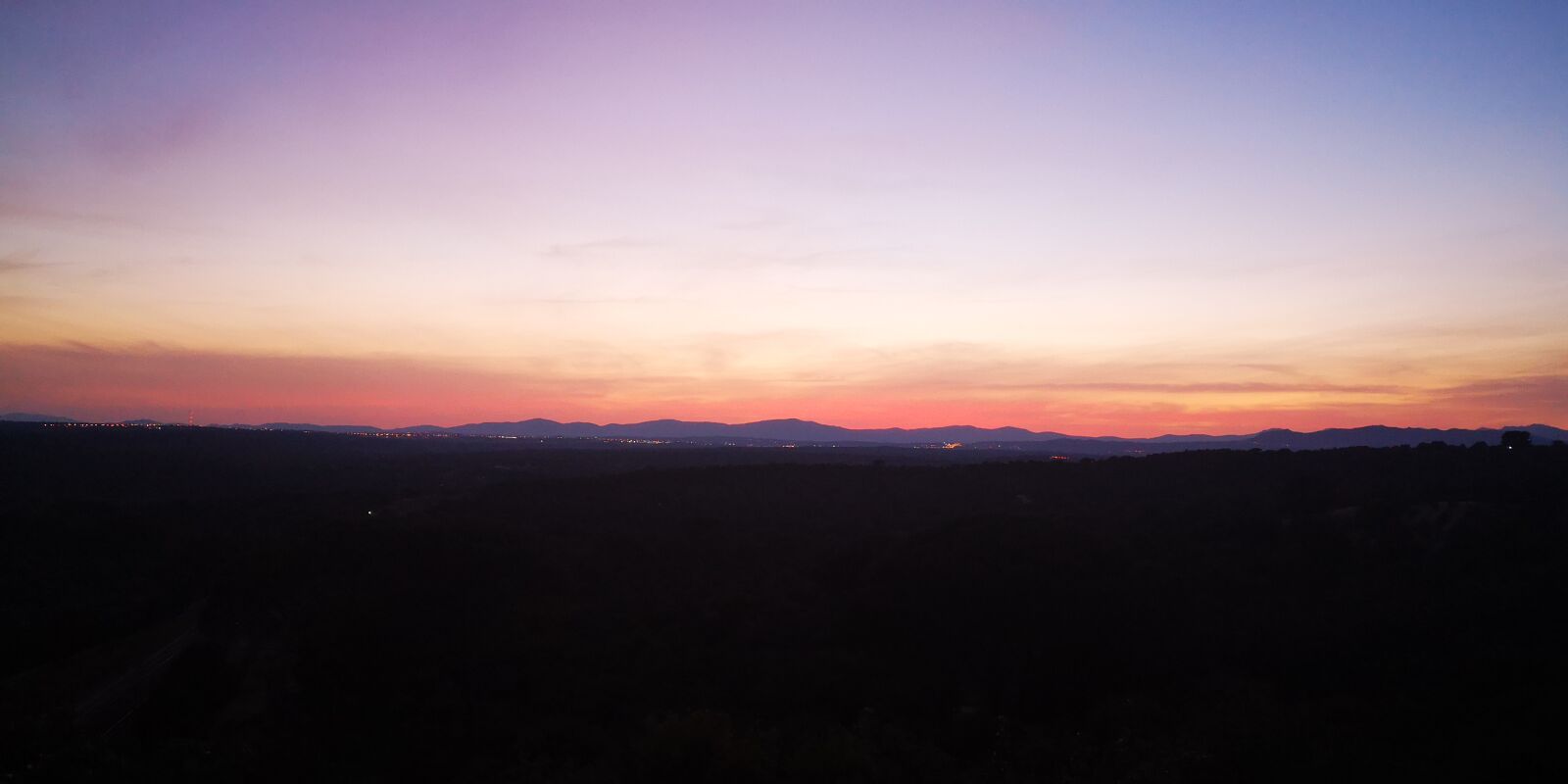 HUAWEI P20 sample photo. Sunset, spring, madrid photography