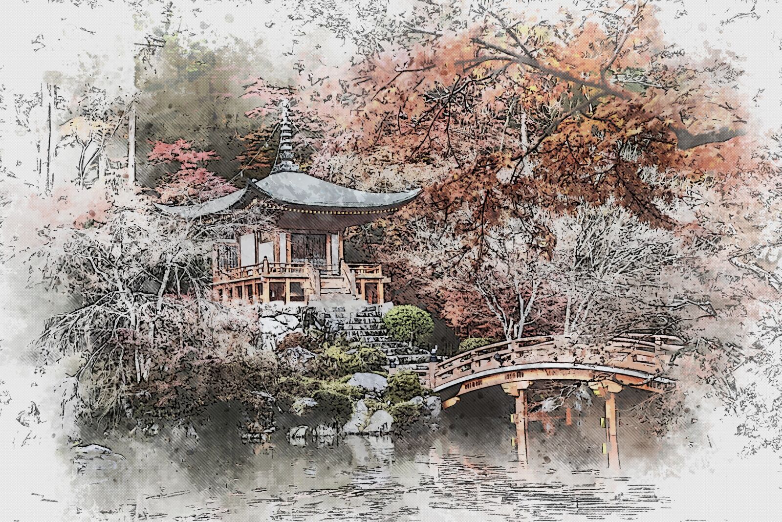 Nikon D800 sample photo. Garden, japan, kyoto photography