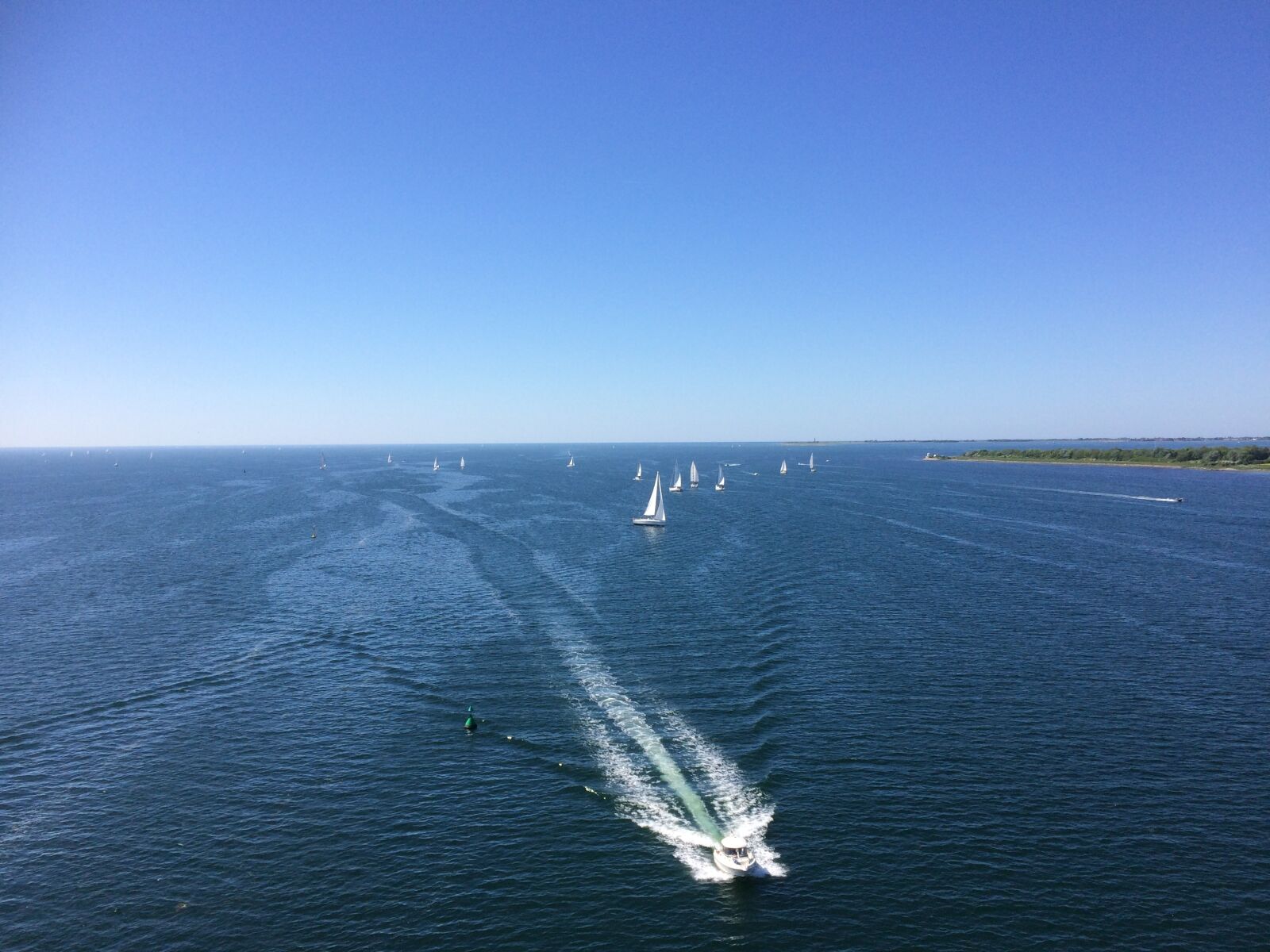 Apple iPhone 5s sample photo. Sea, boat, fehmarnsund photography